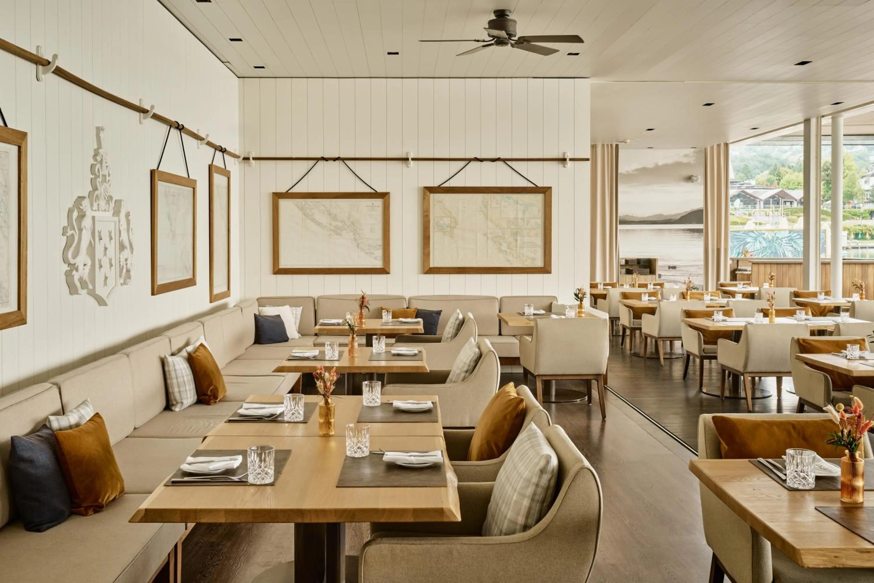 Restaurant/places to eat in Falkensteiner Schlosshotel Velden – The Leading Hotels of the World