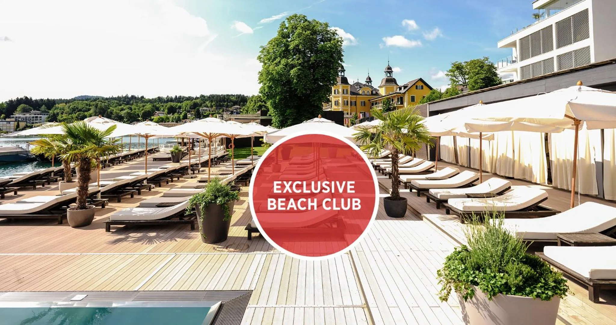 Property building in Falkensteiner Schlosshotel Velden – The Leading Hotels of the World