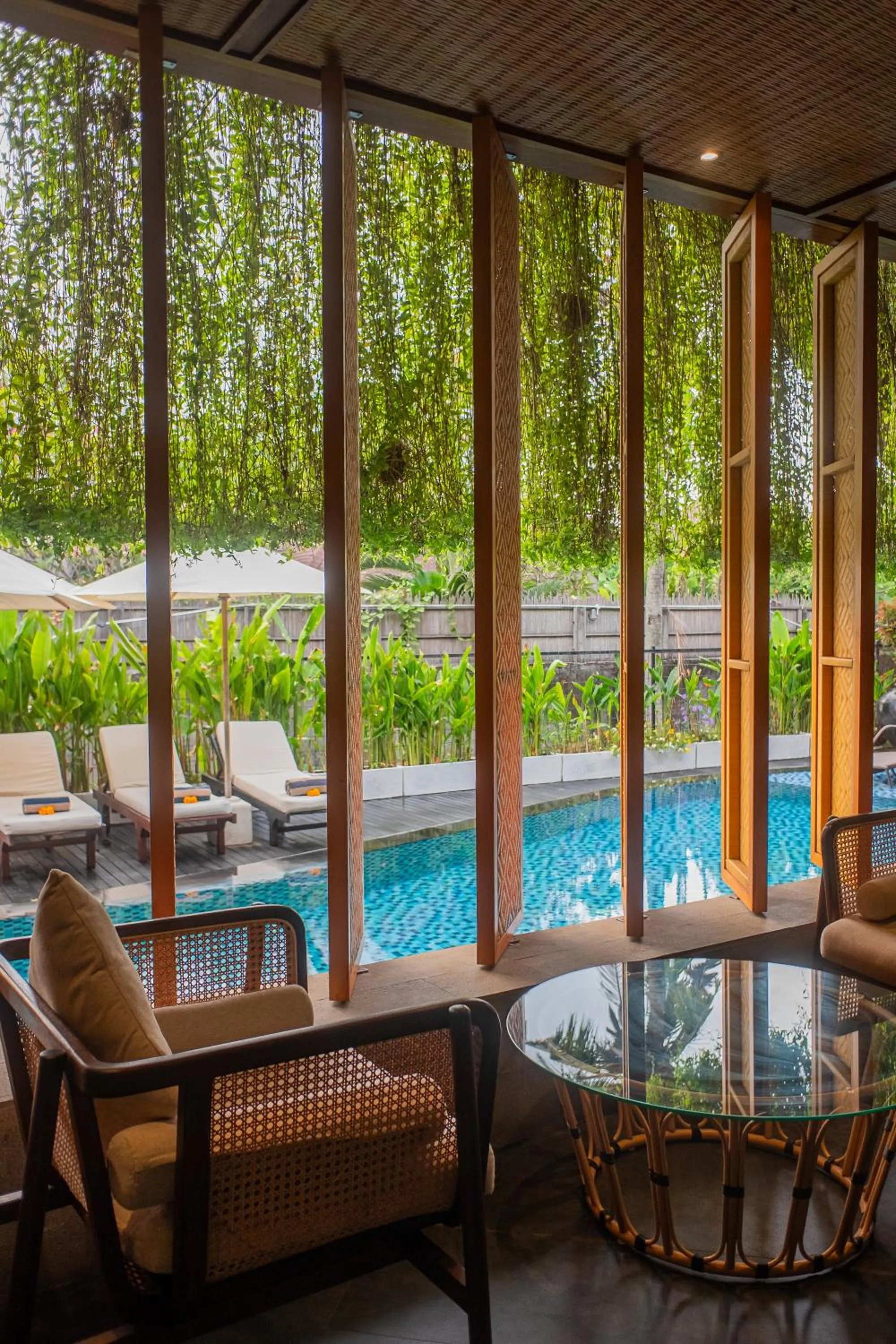 sunbed in Kayumas Seminyak Resort