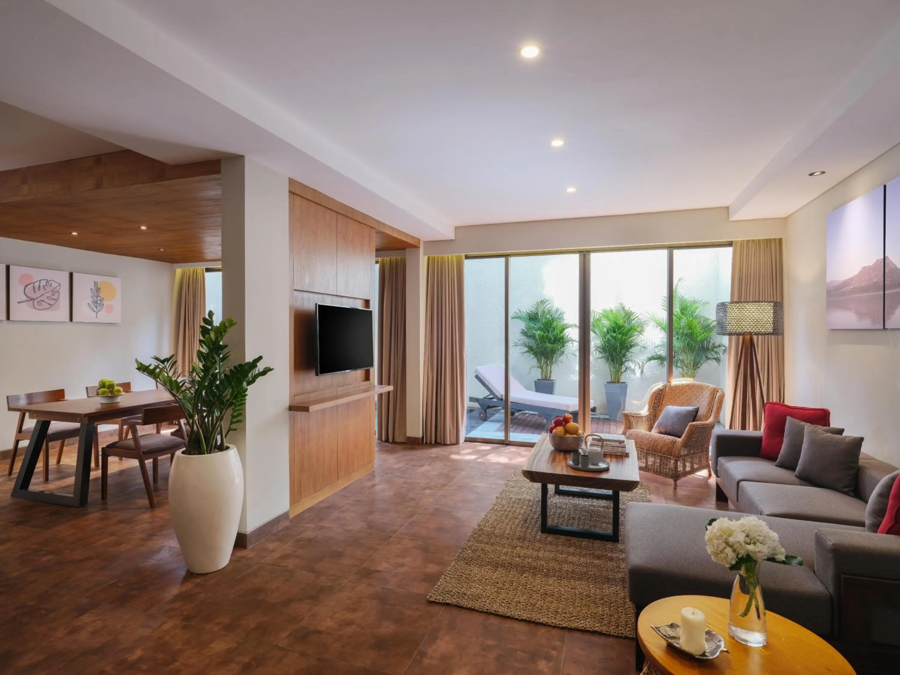 Living room in Kayumas Seminyak Resort