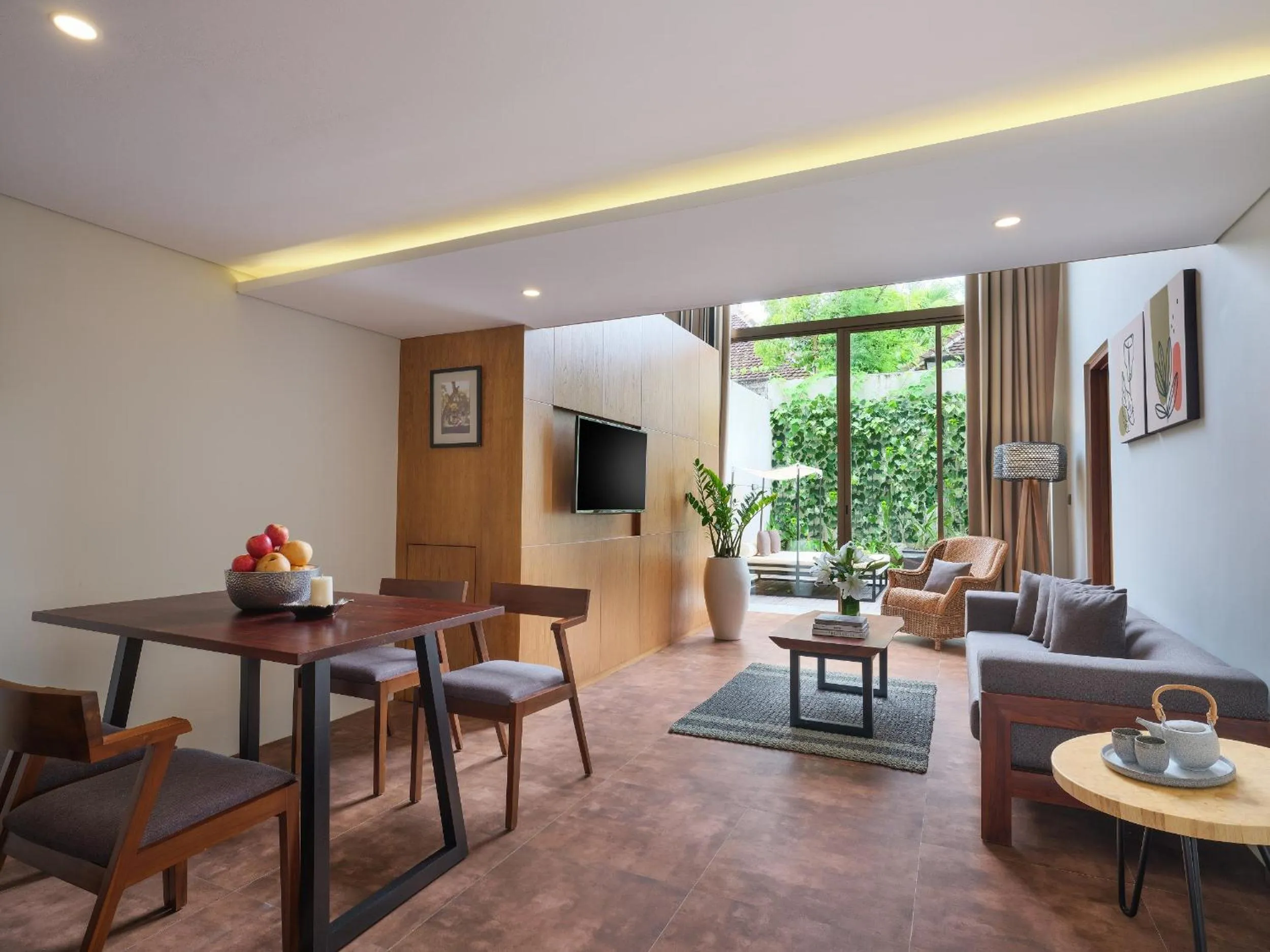 Living room in Kayumas Seminyak Resort