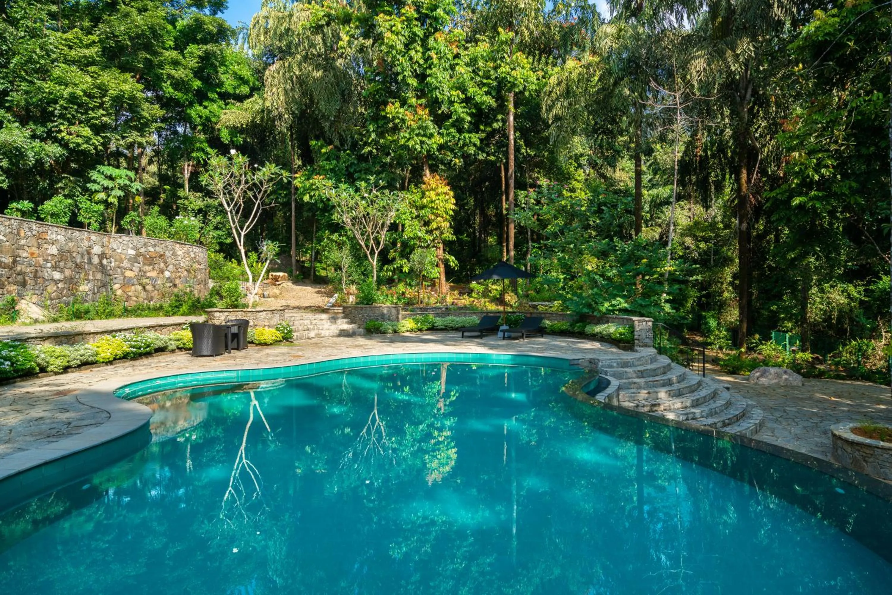 Garden view in Moksha at Kitulgala - Rainforest Boutique Hotel