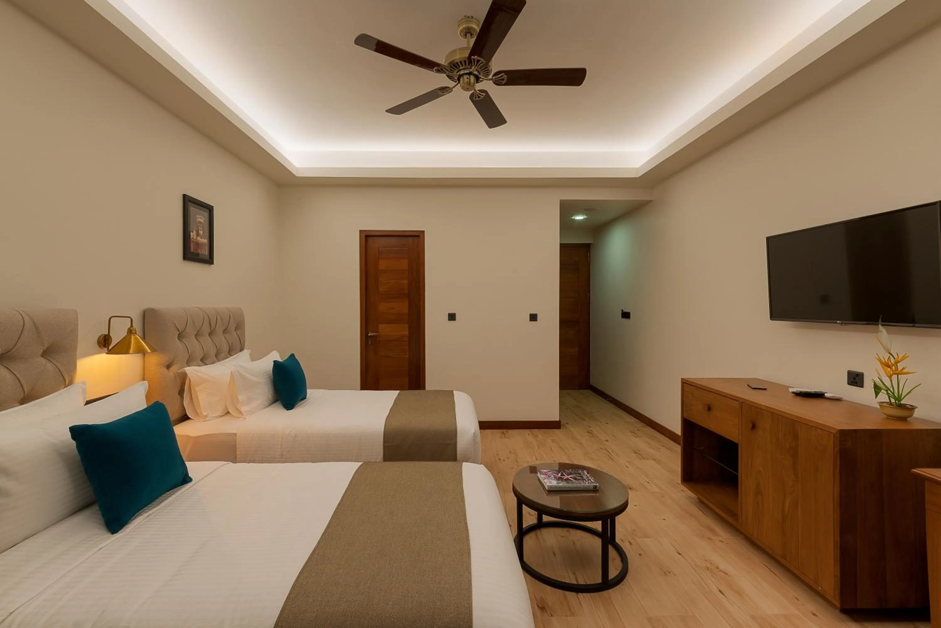 TV and multimedia in Moksha at Kitulgala - Rainforest Boutique Hotel