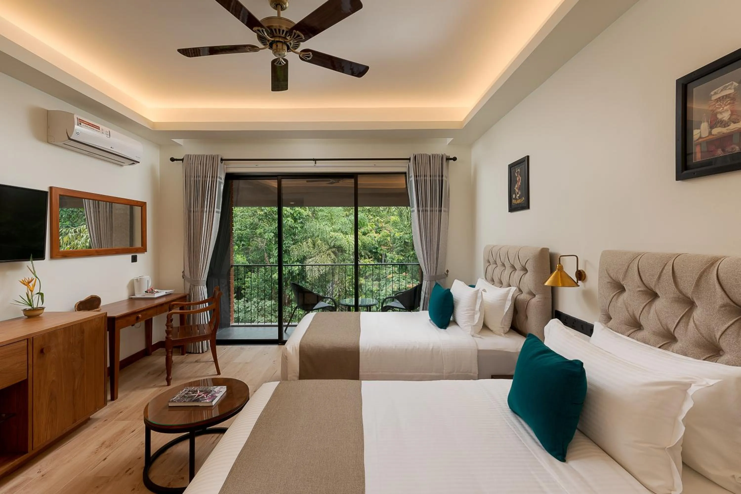 Photo of the whole room, Bed in Moksha at Kitulgala - Rainforest Boutique Hotel