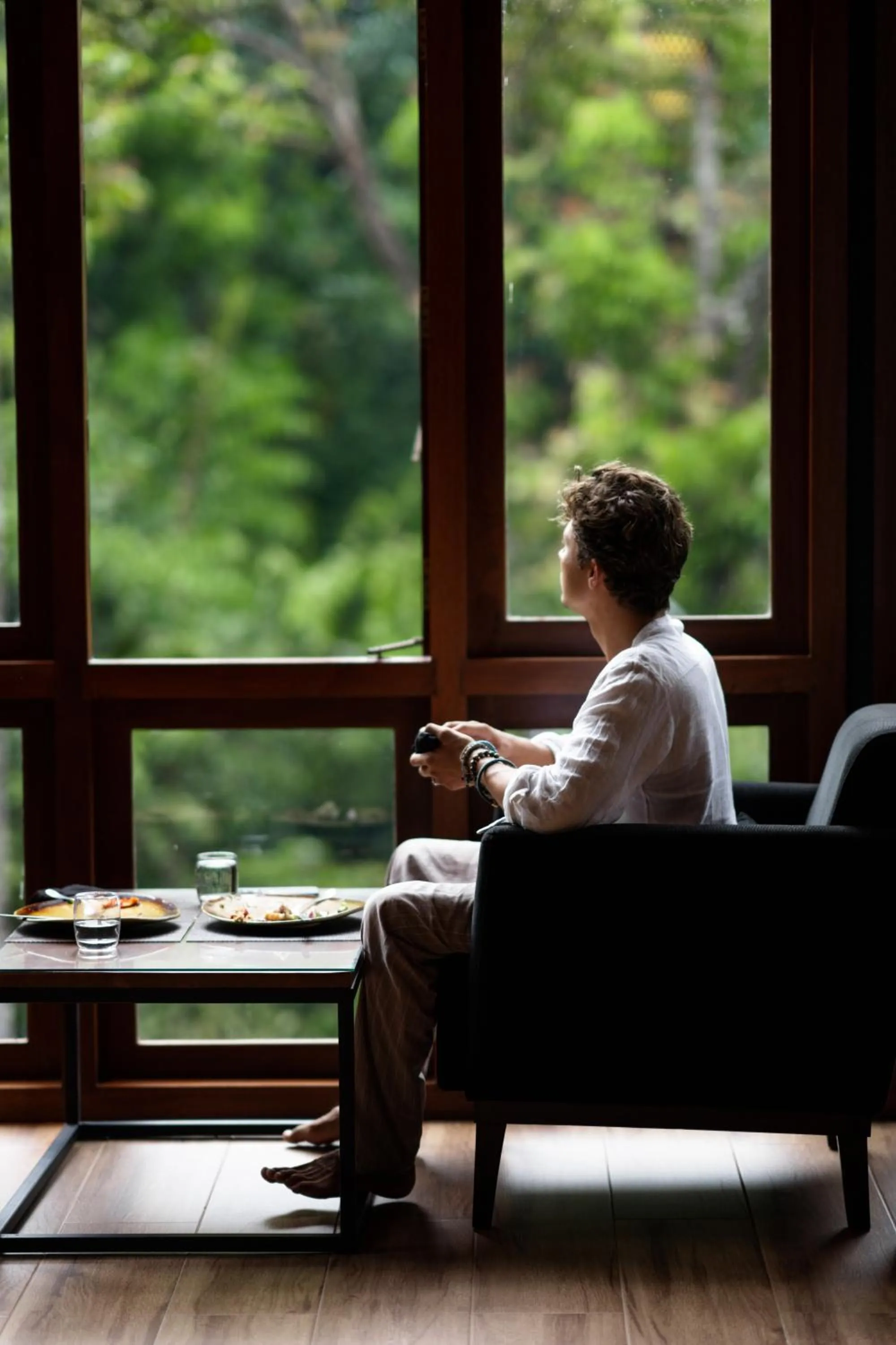 Lounge or bar in Moksha at Kitulgala - Rainforest Boutique Hotel