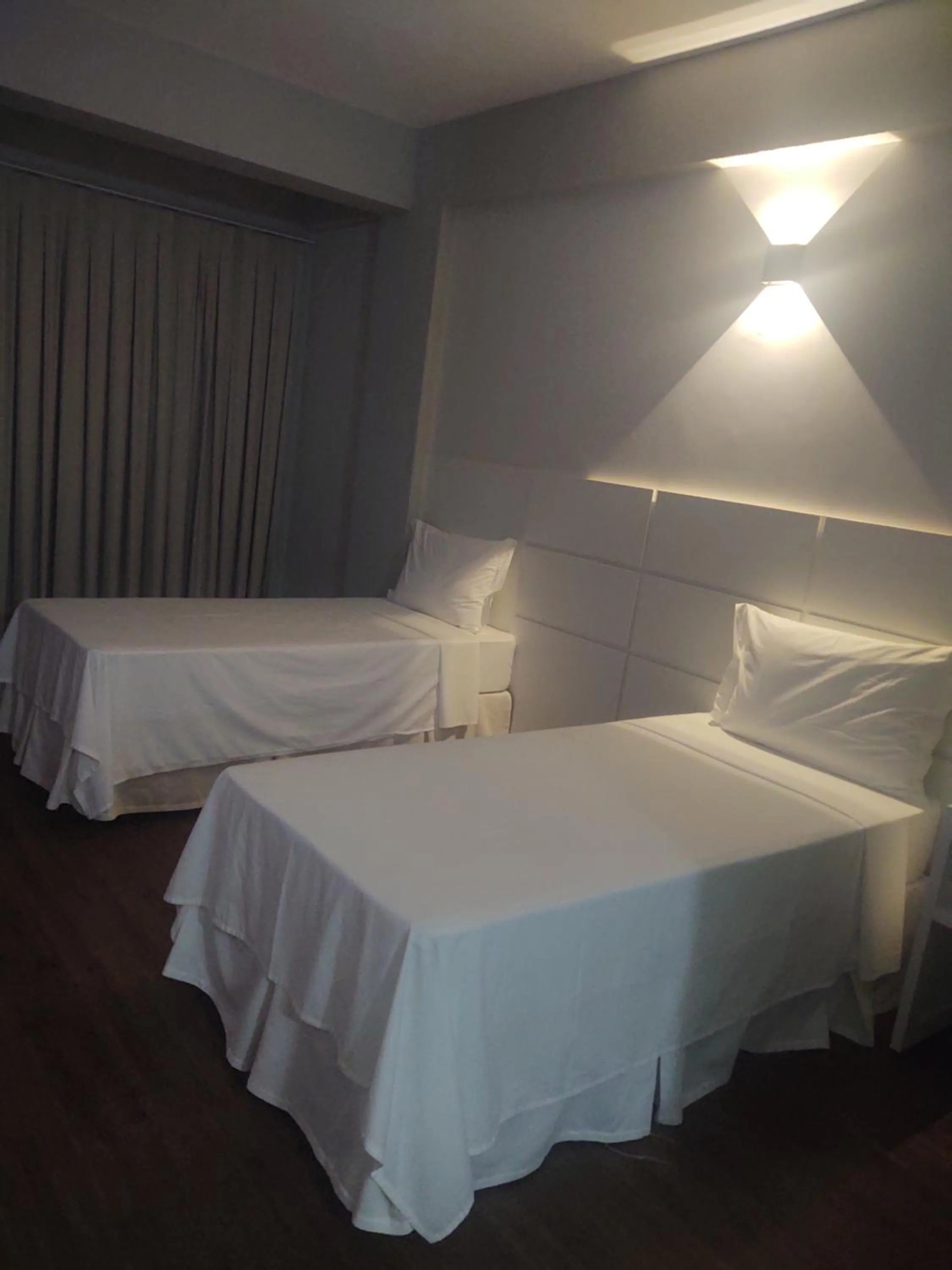 Bed in Hotel Quartzo