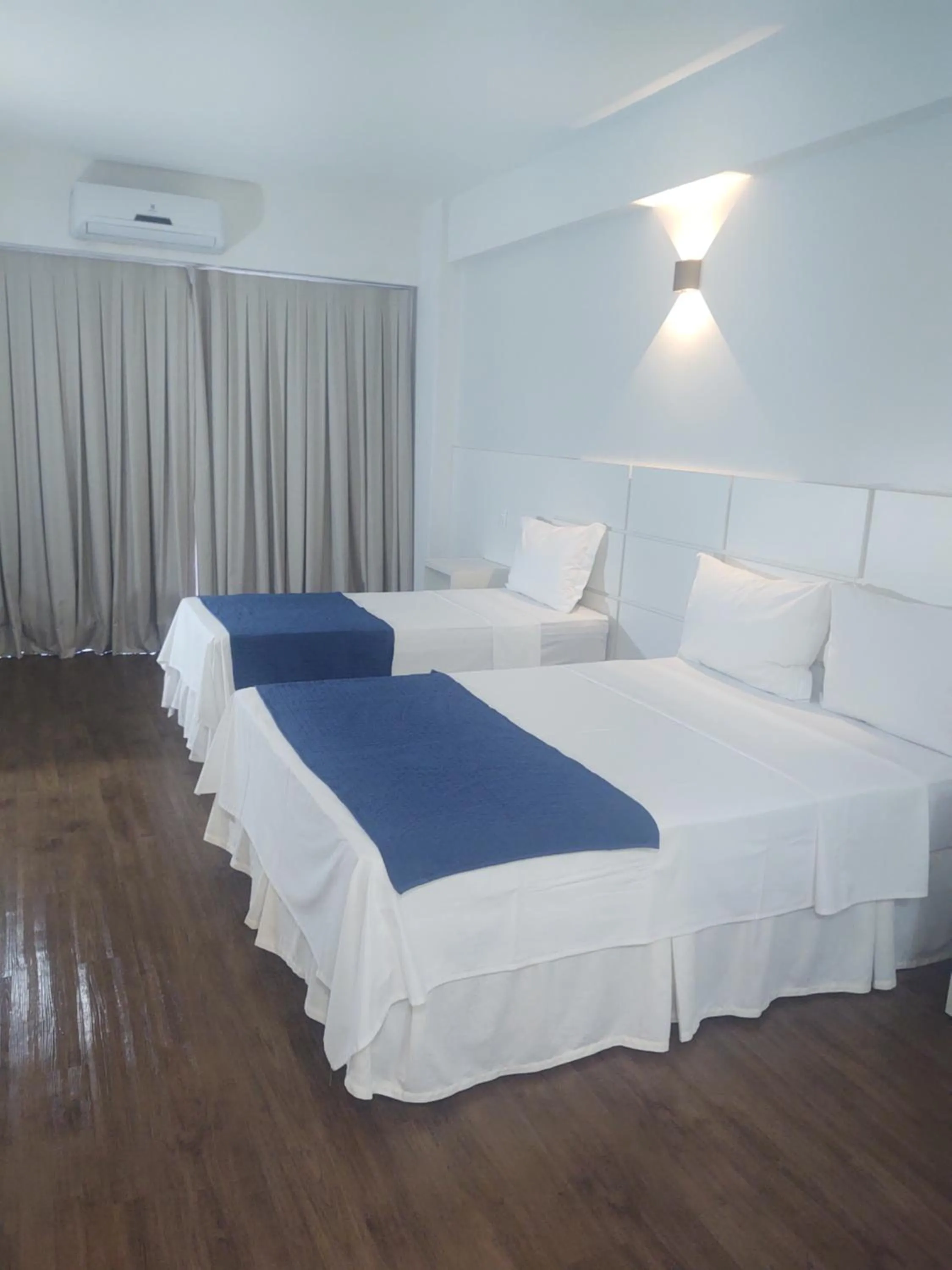 Bed in Hotel Quartzo