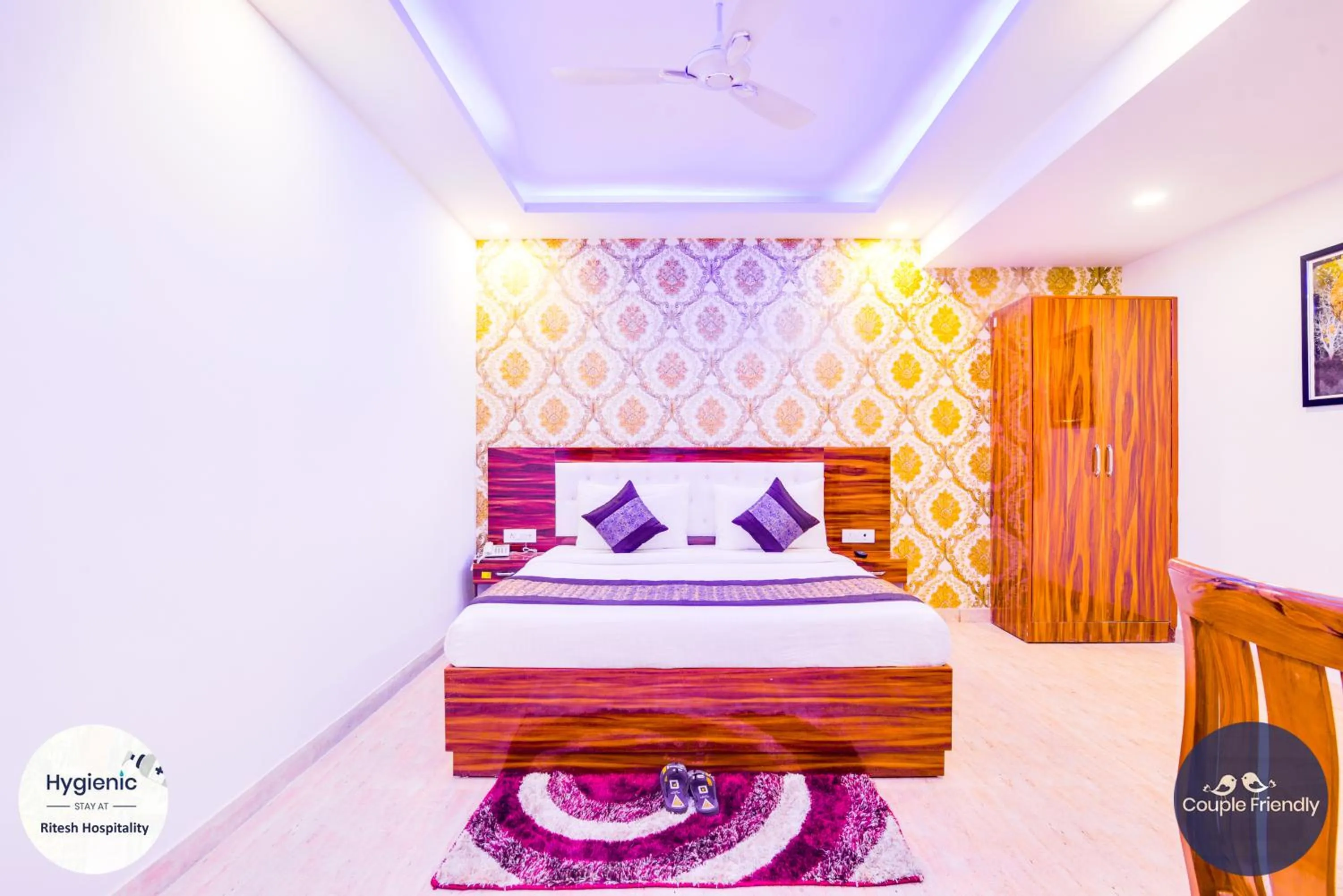 Bedroom, Bed in Hotel Fabulous - Delhi International Airport