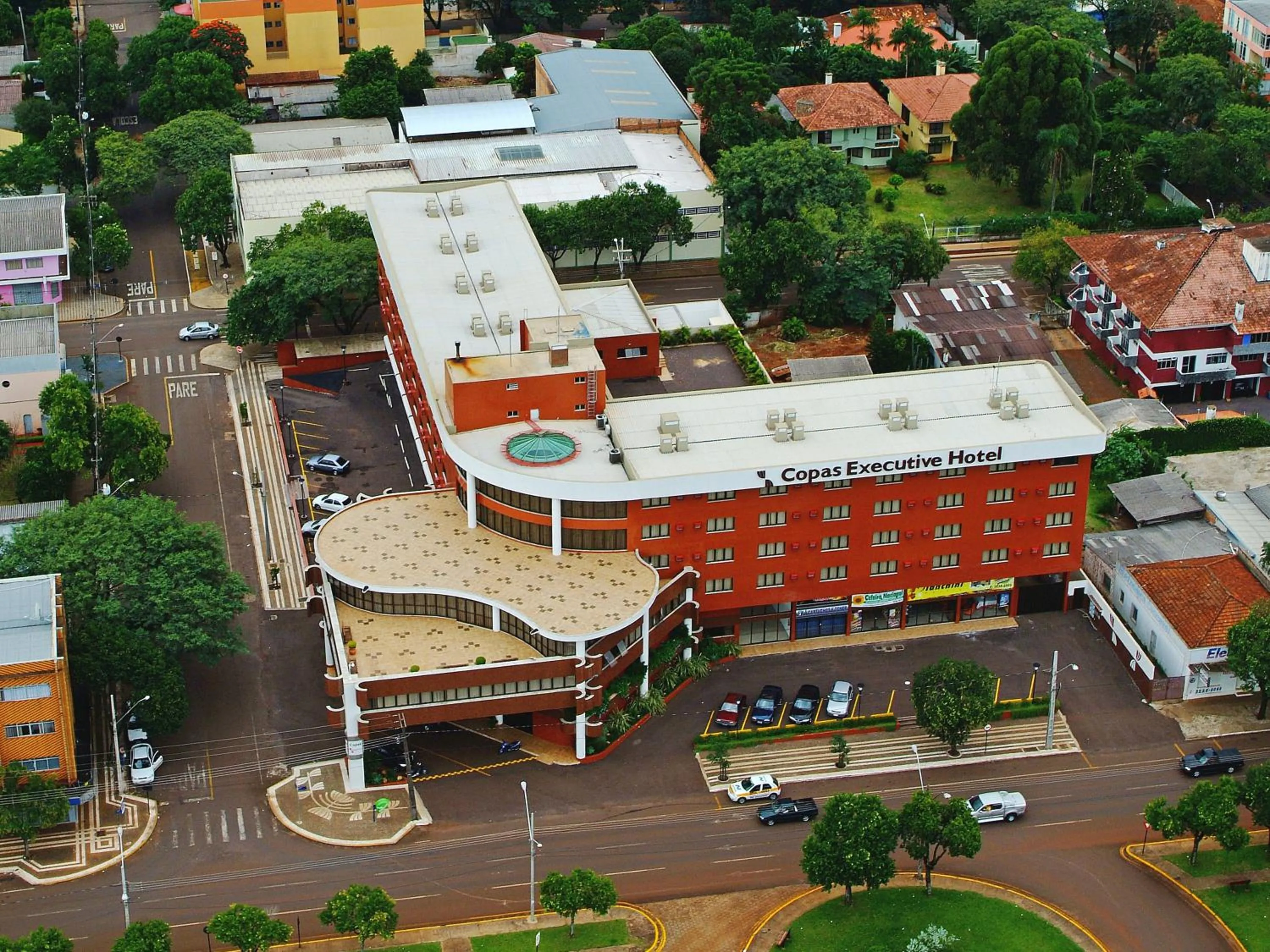 Bird's eye view in Copas Executive Hotel