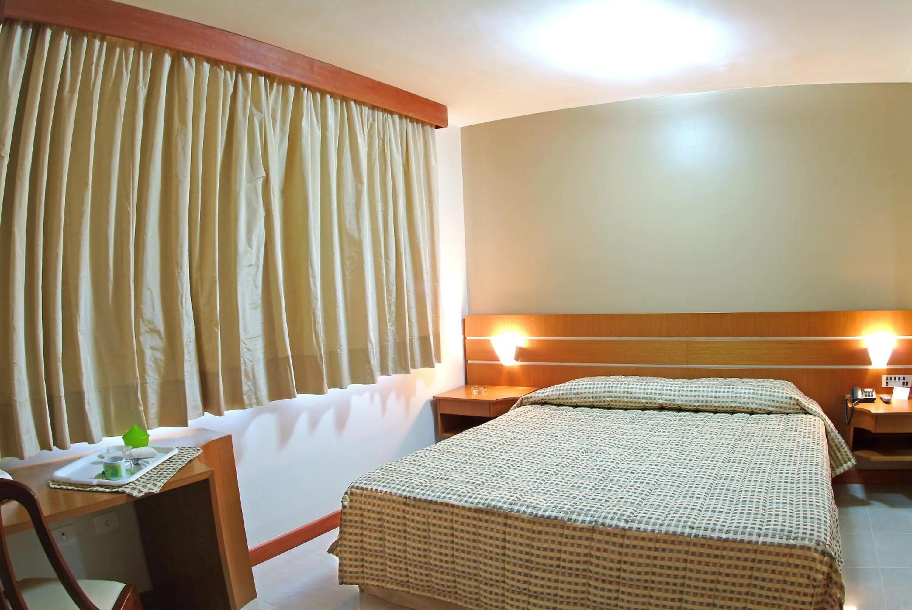 Bed in Copas Executive Hotel