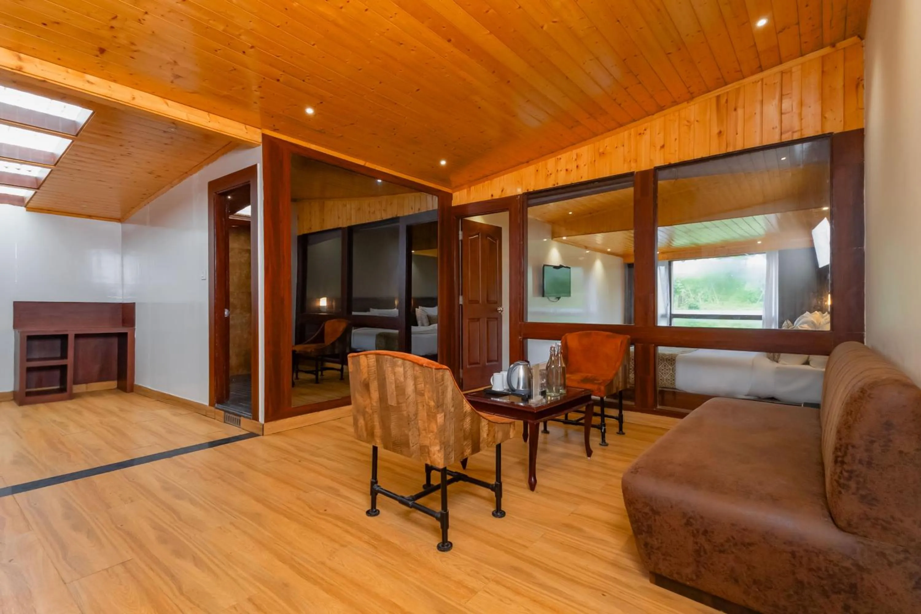 Living room in Sumitel Vista 800m from Mall Road