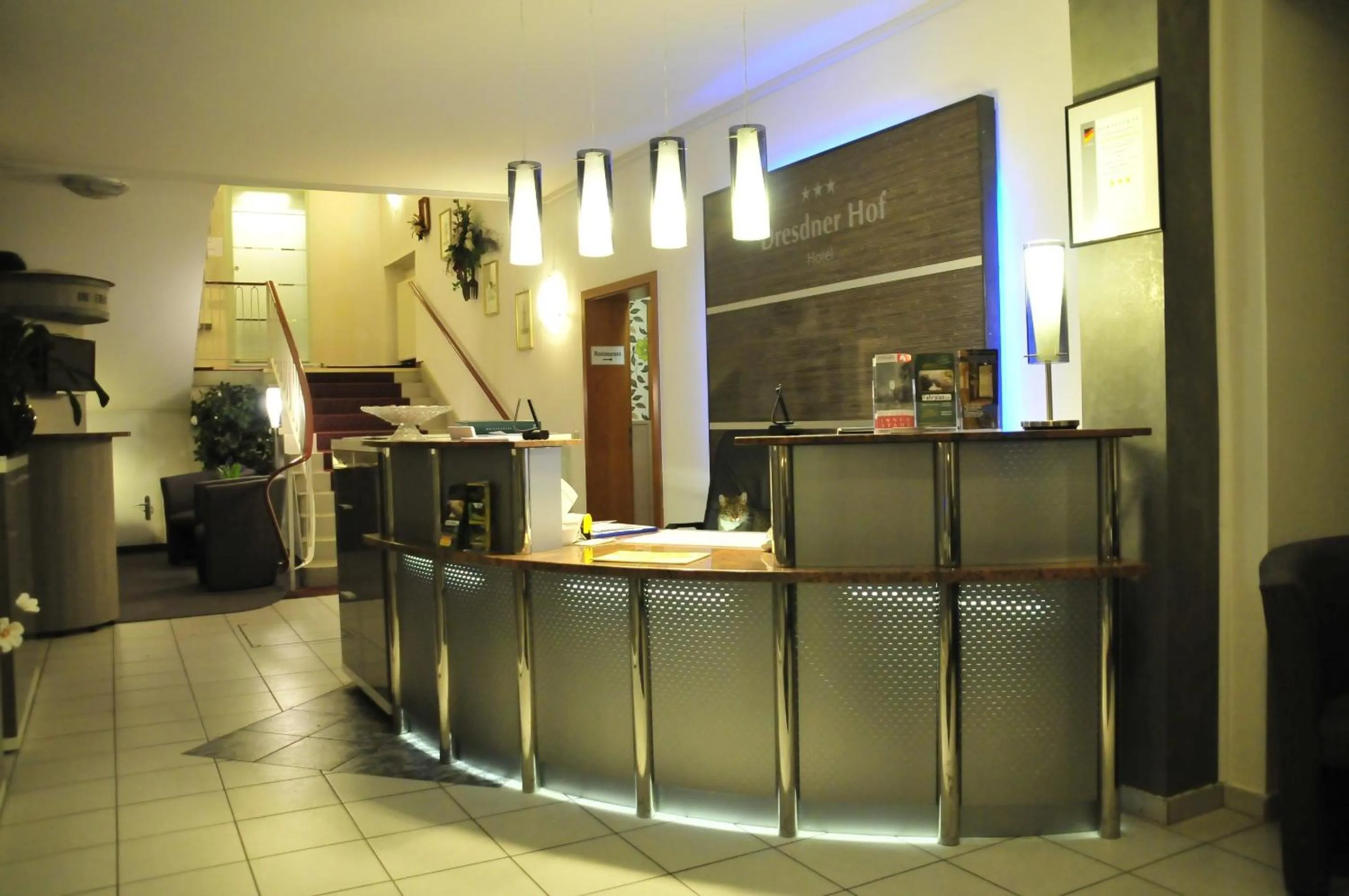 Lobby or reception in Dresdner Hof