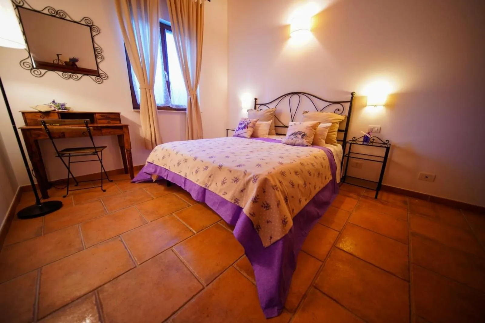 Bedroom, Bed in Fonte Murata B&B