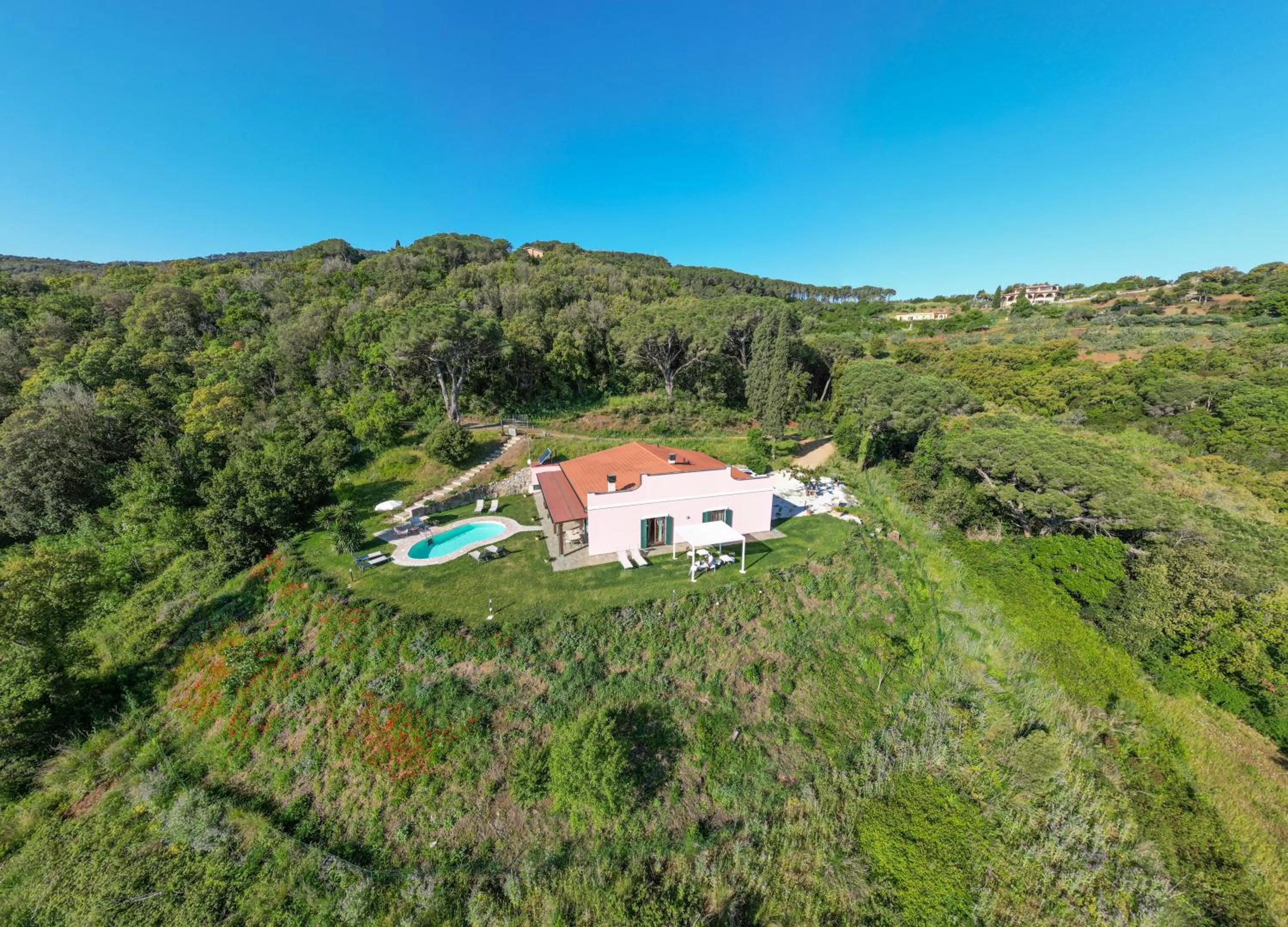 Bird's eye view in Fonte Murata B&B