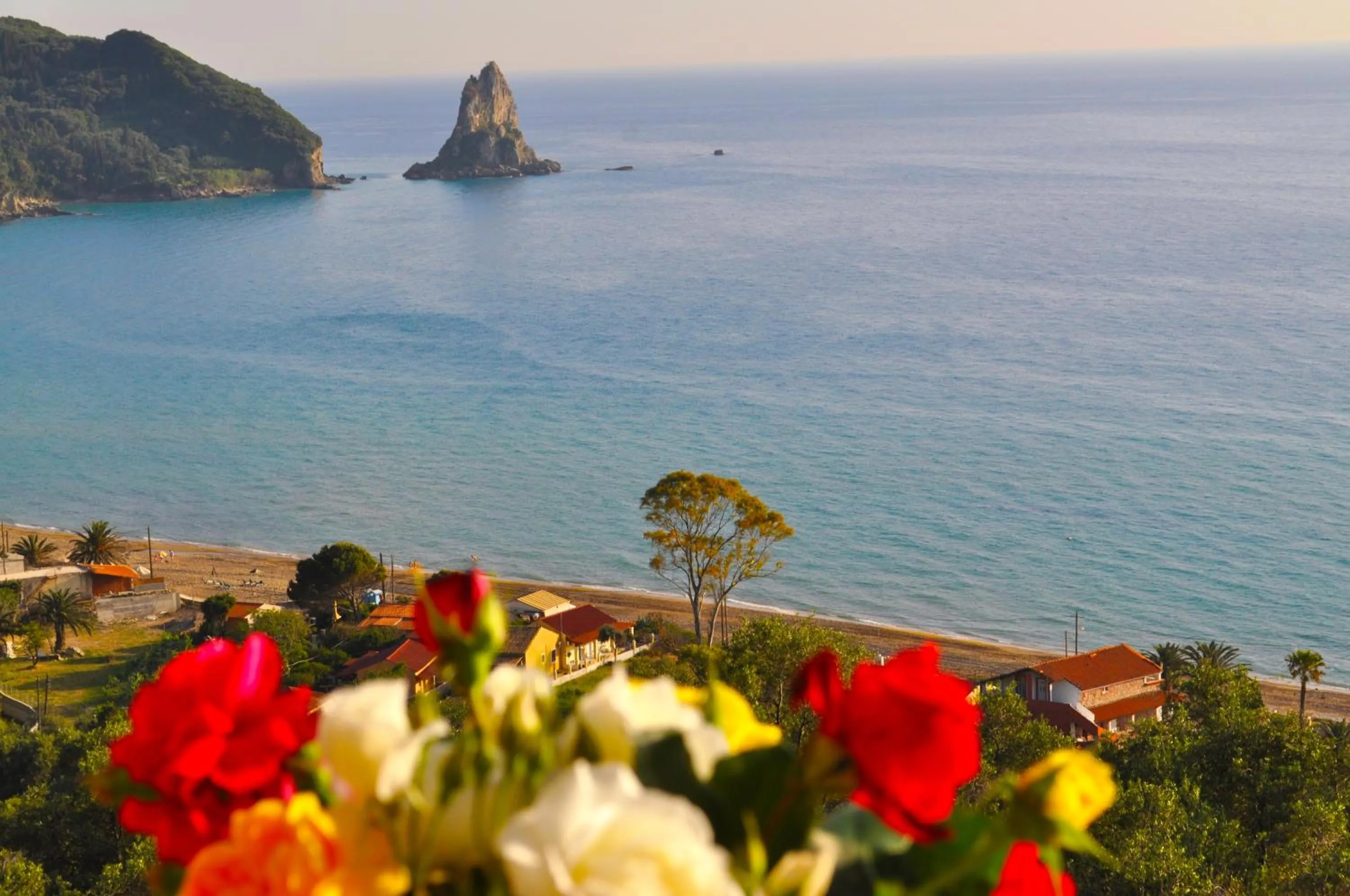 Natural landscape in Studio Apartments Maria with Pool - Agios Gordios Beach