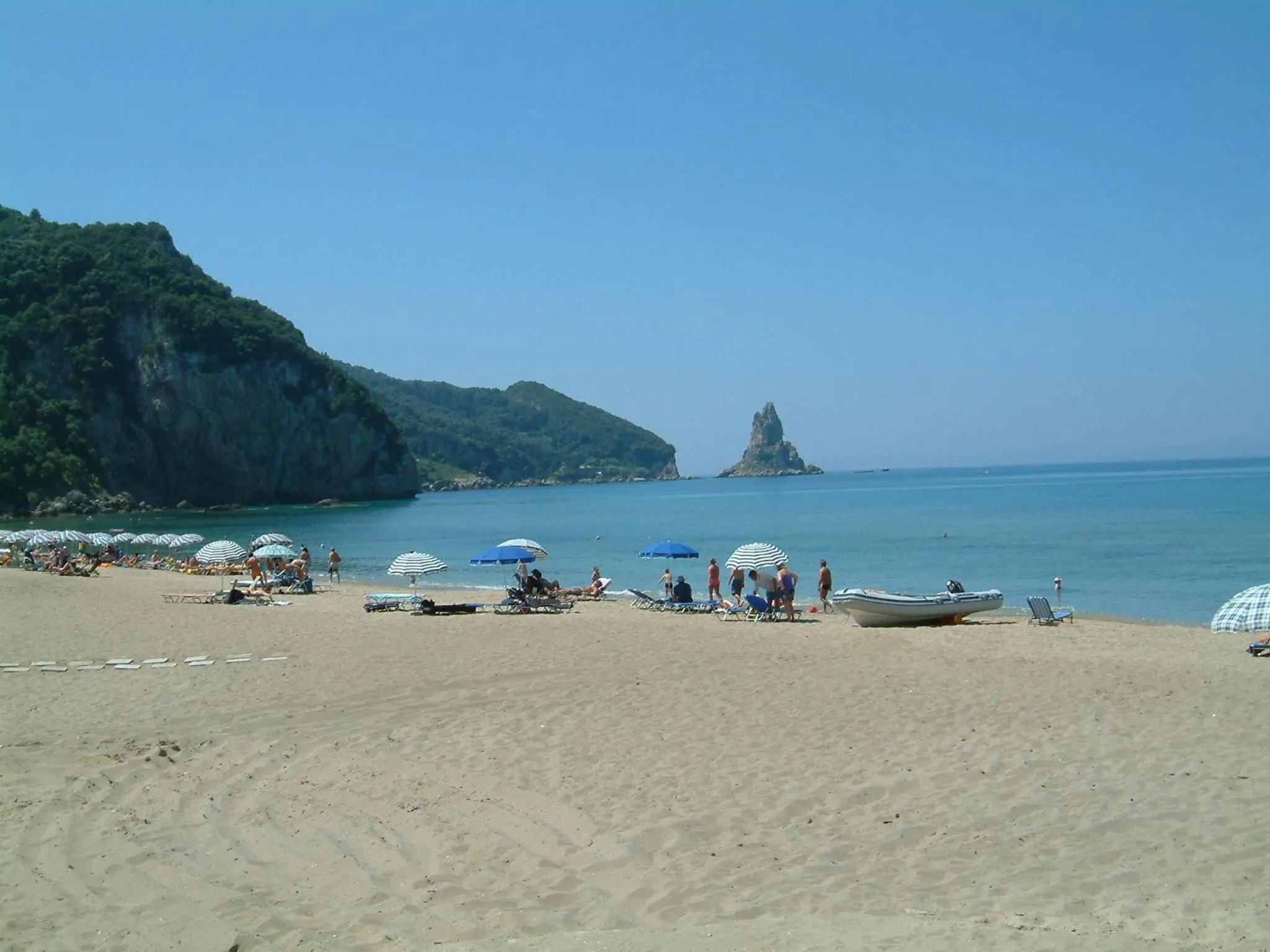 Natural landscape in Studio Apartments Maria with Pool - Agios Gordios Beach