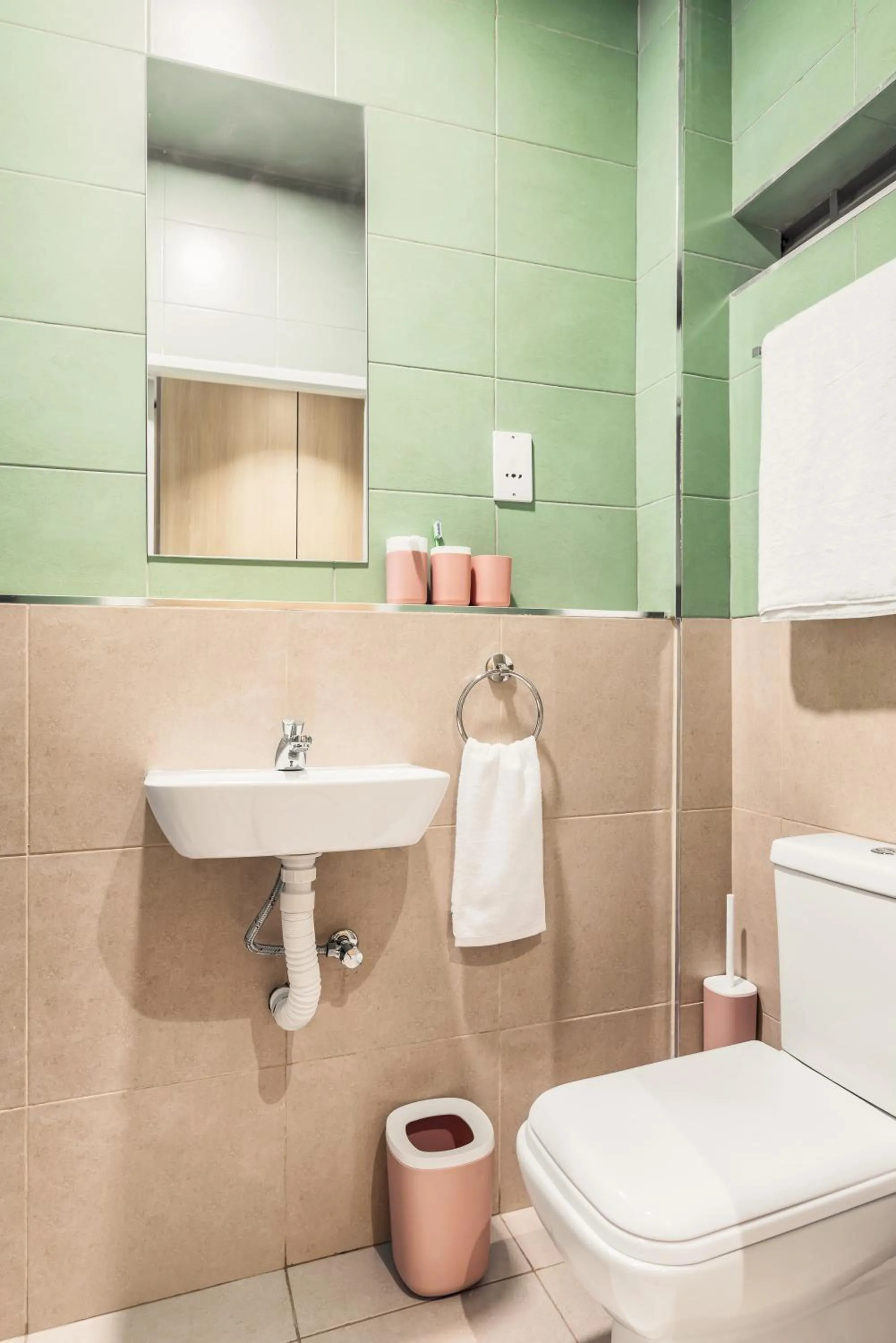 Bathroom in Kozi Suites Nairobi Airport