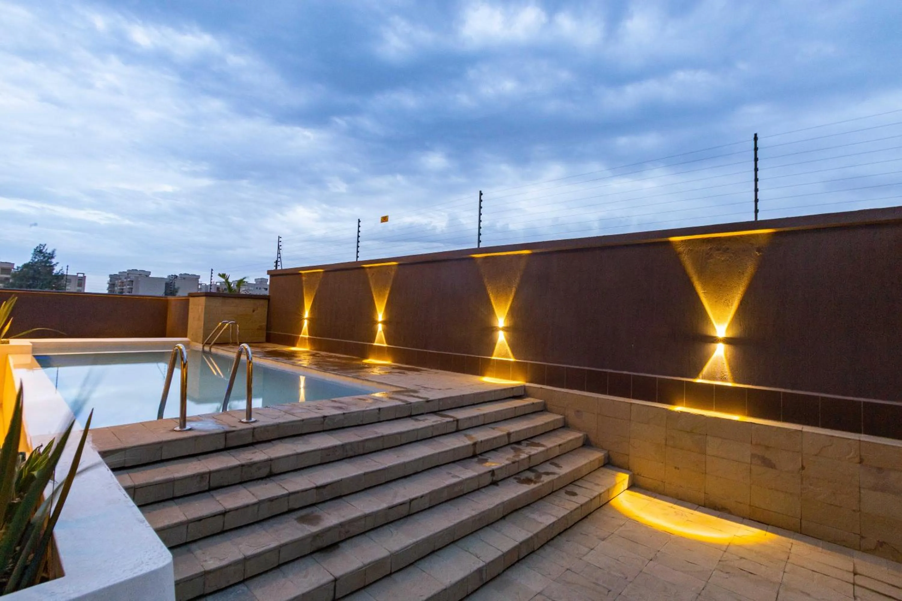 Swimming pool in Kozi Suites Nairobi Airport