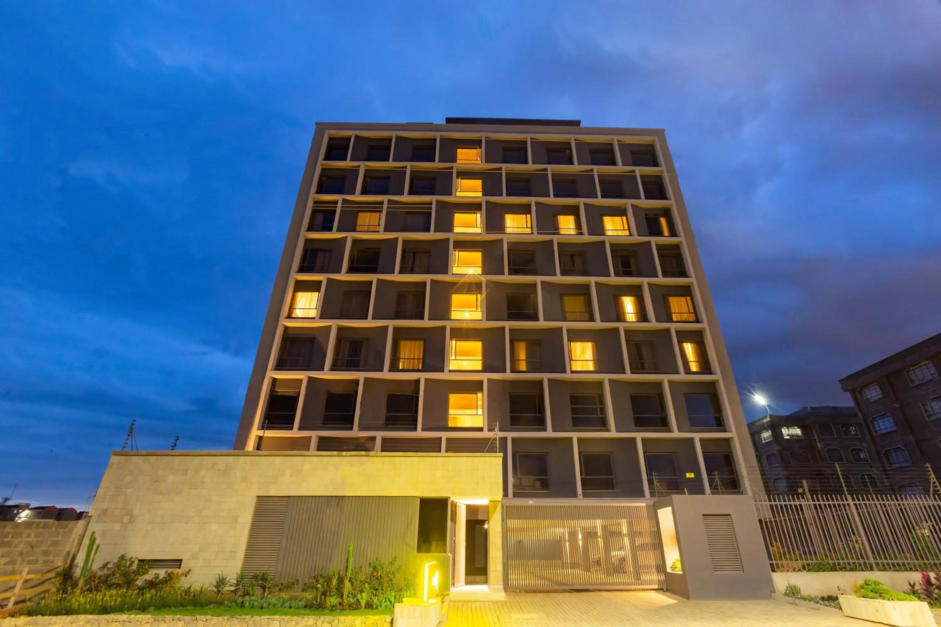 Property building in Kozi Suites Nairobi Airport