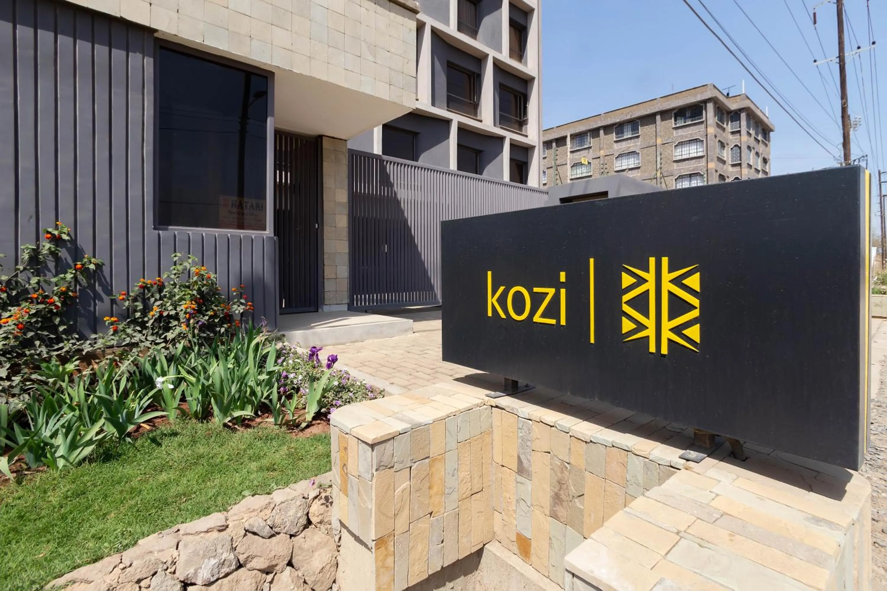 Property building in Kozi Suites Nairobi Airport