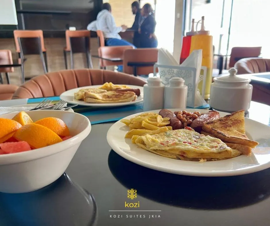 Restaurant/places to eat in Kozi Suites Nairobi Airport