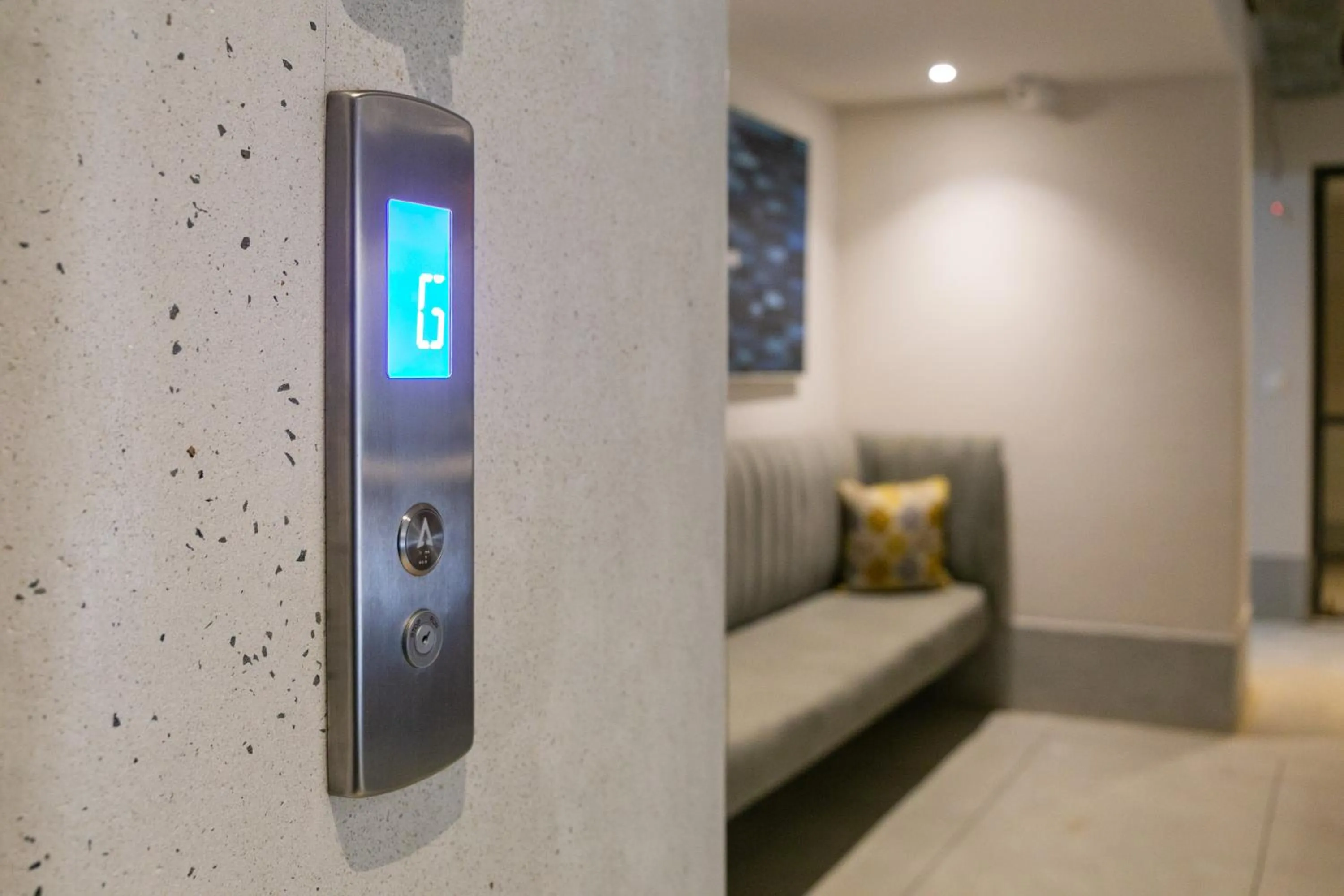 Lobby or reception, Bed in Kozi Suites Nairobi Airport