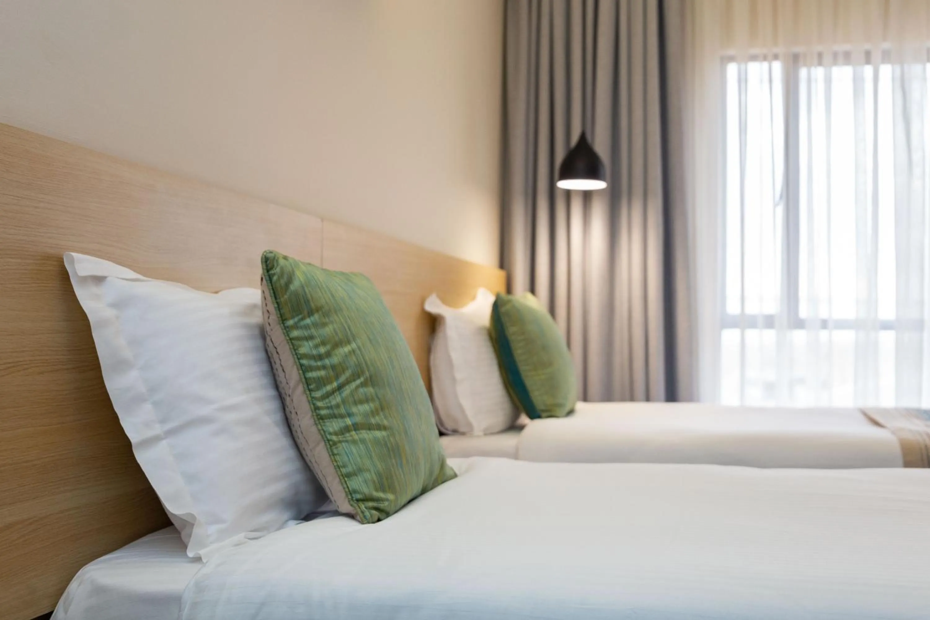 Photo of the whole room, Bed in Kozi Suites Nairobi Airport