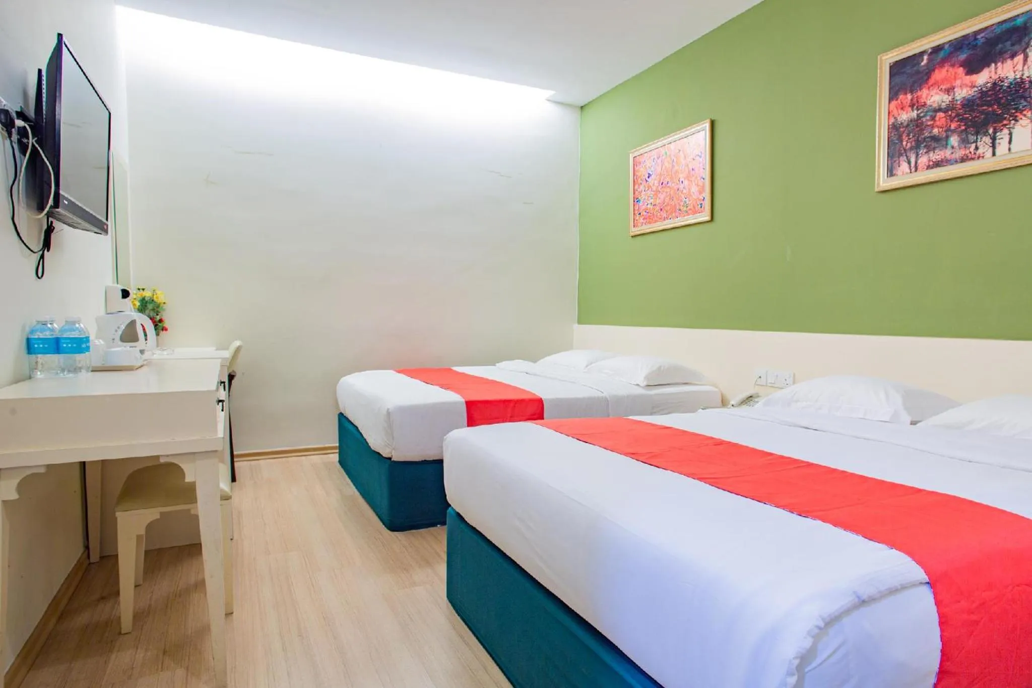 Bed in HOTEL 101 PERMAS JAYA