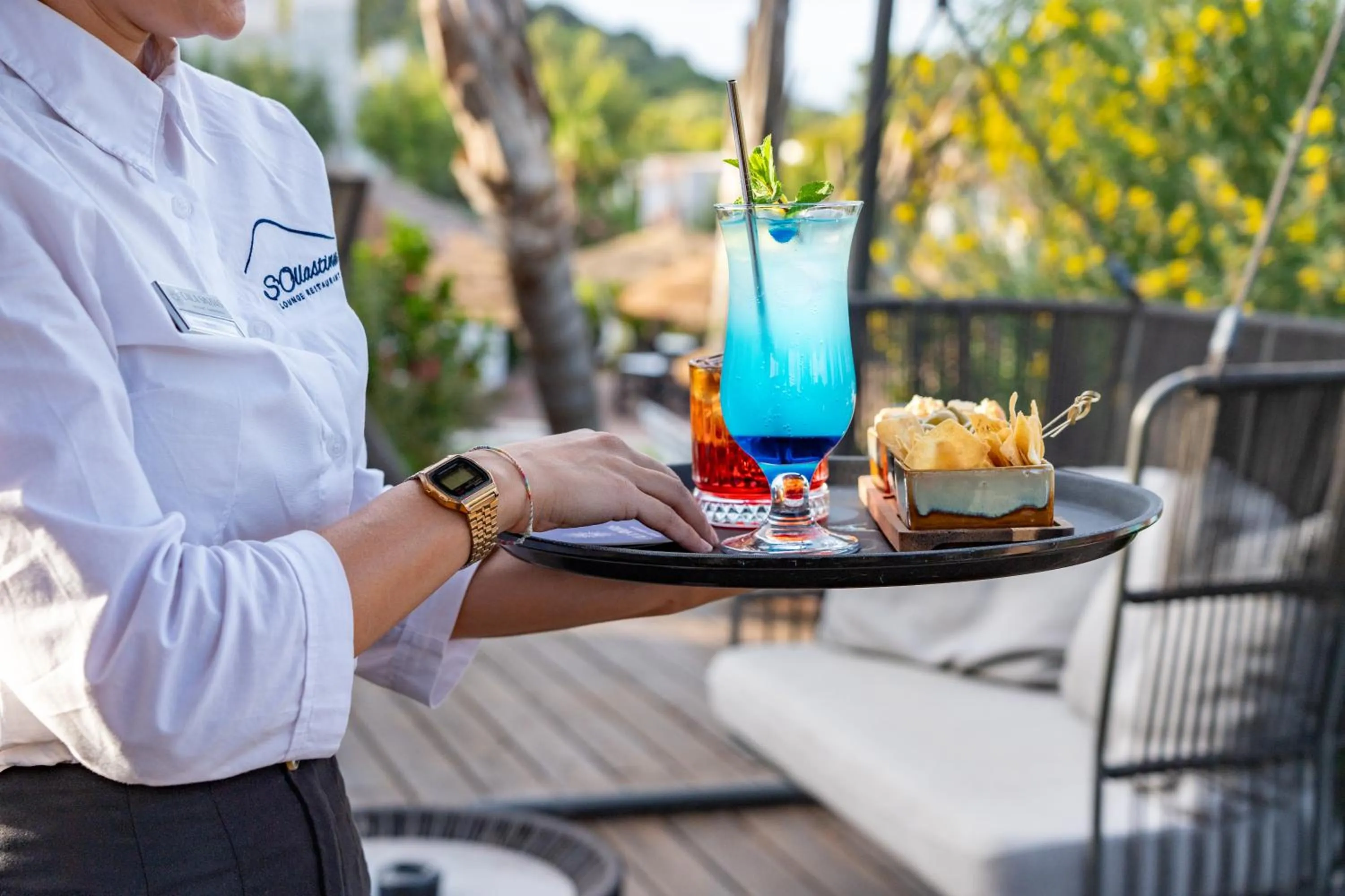 Food and drinks in Cala Sinzias Resort