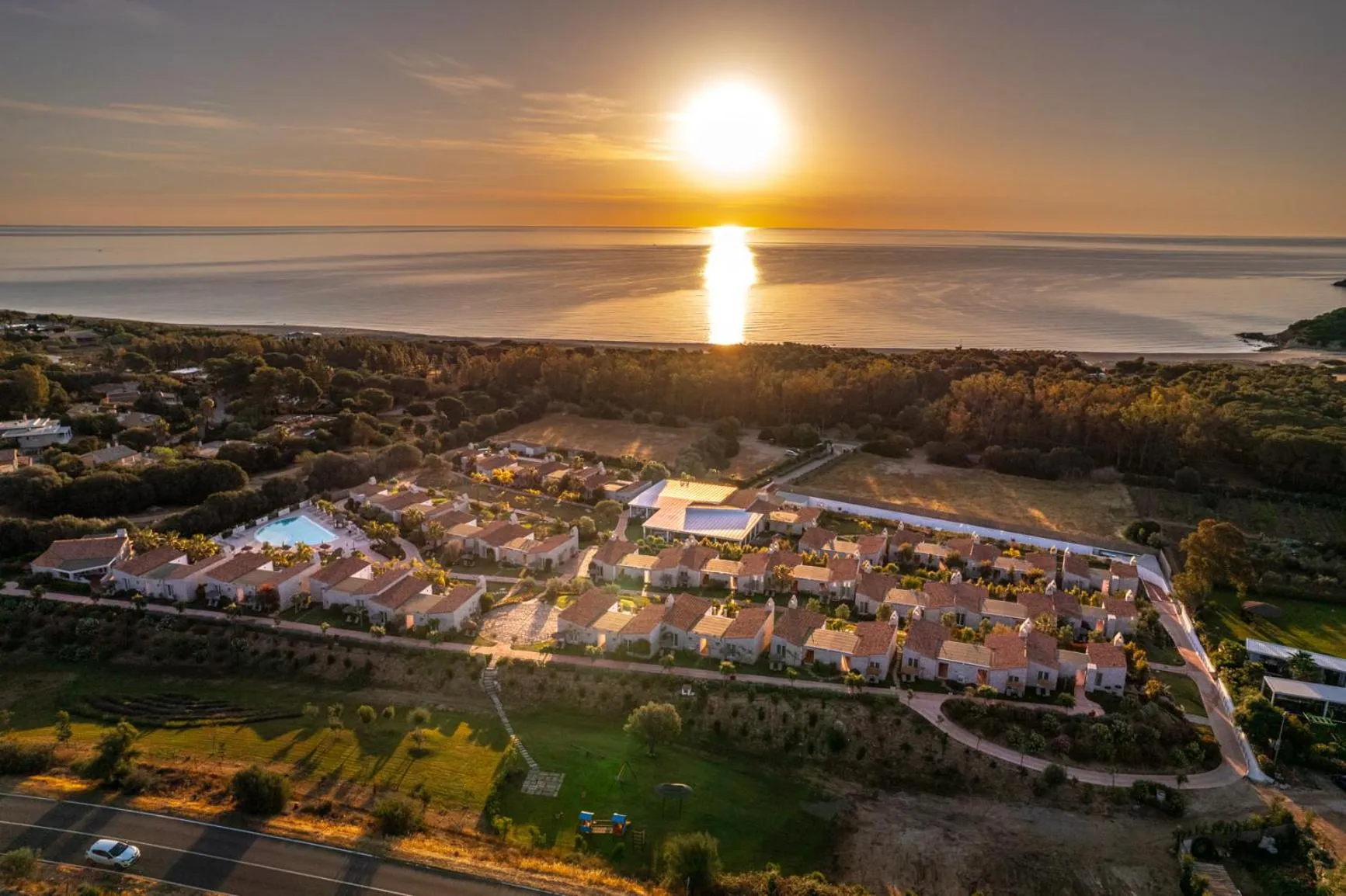 Natural landscape in Cala Sinzias Resort
