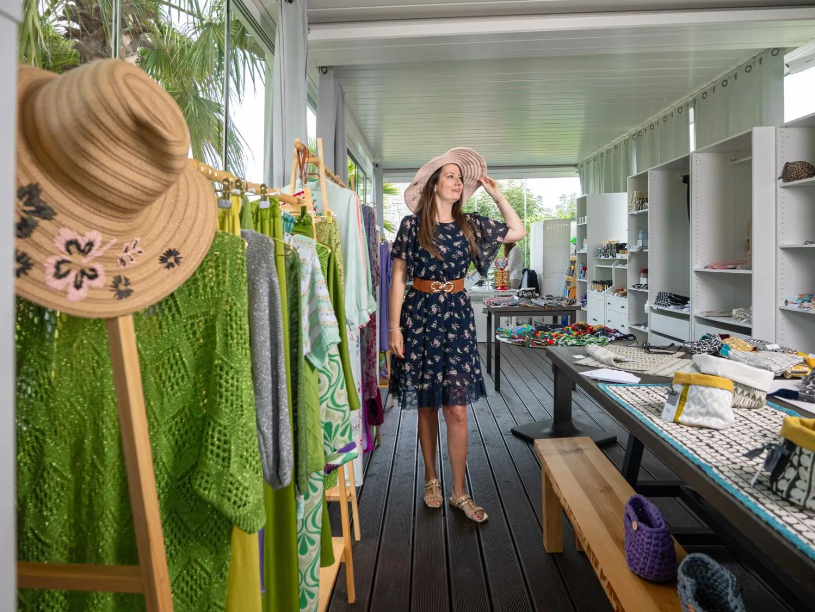 Shopping Area in Cala Sinzias Resort