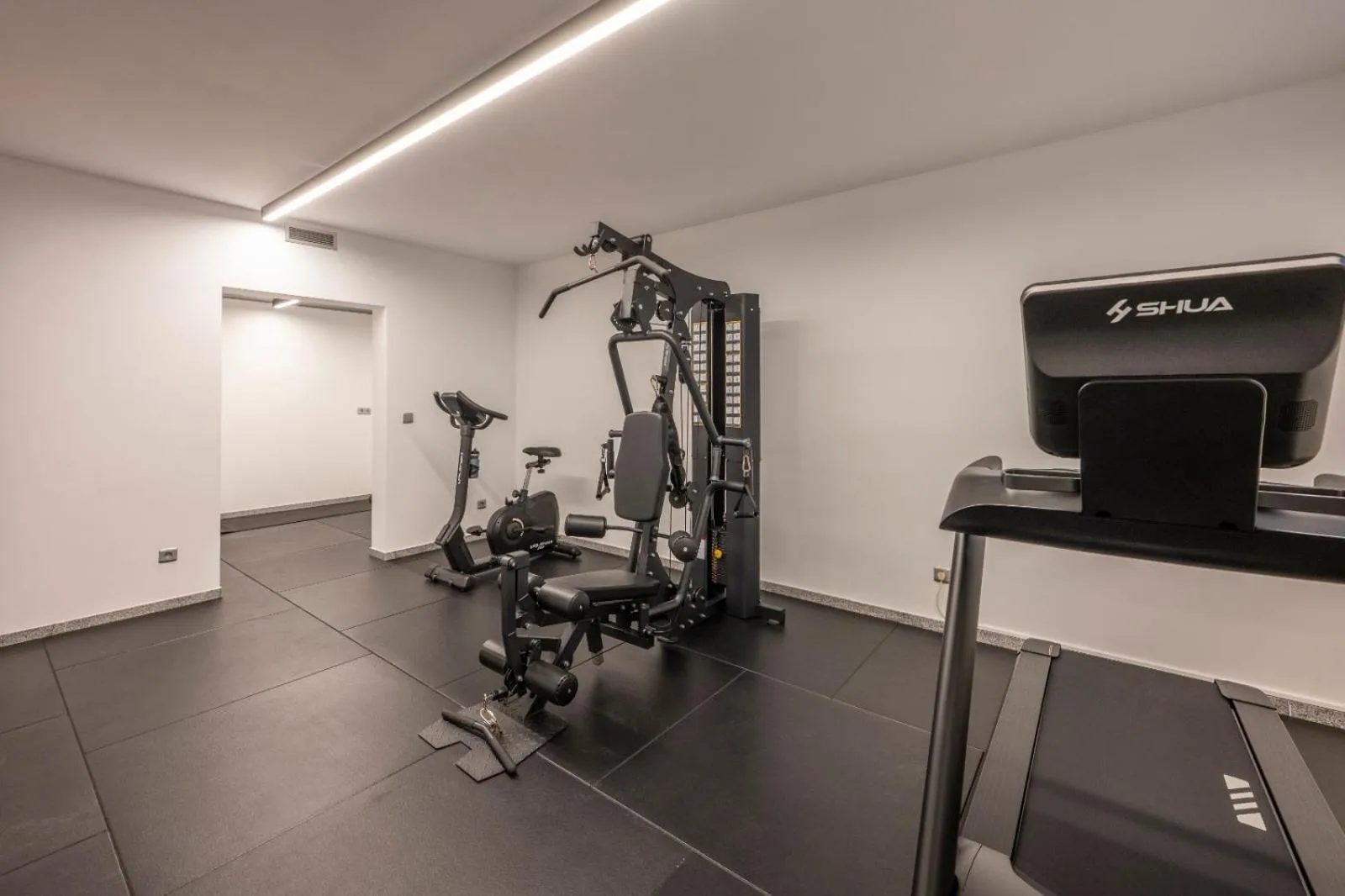 Fitness centre/facilities in Hotel Falko
