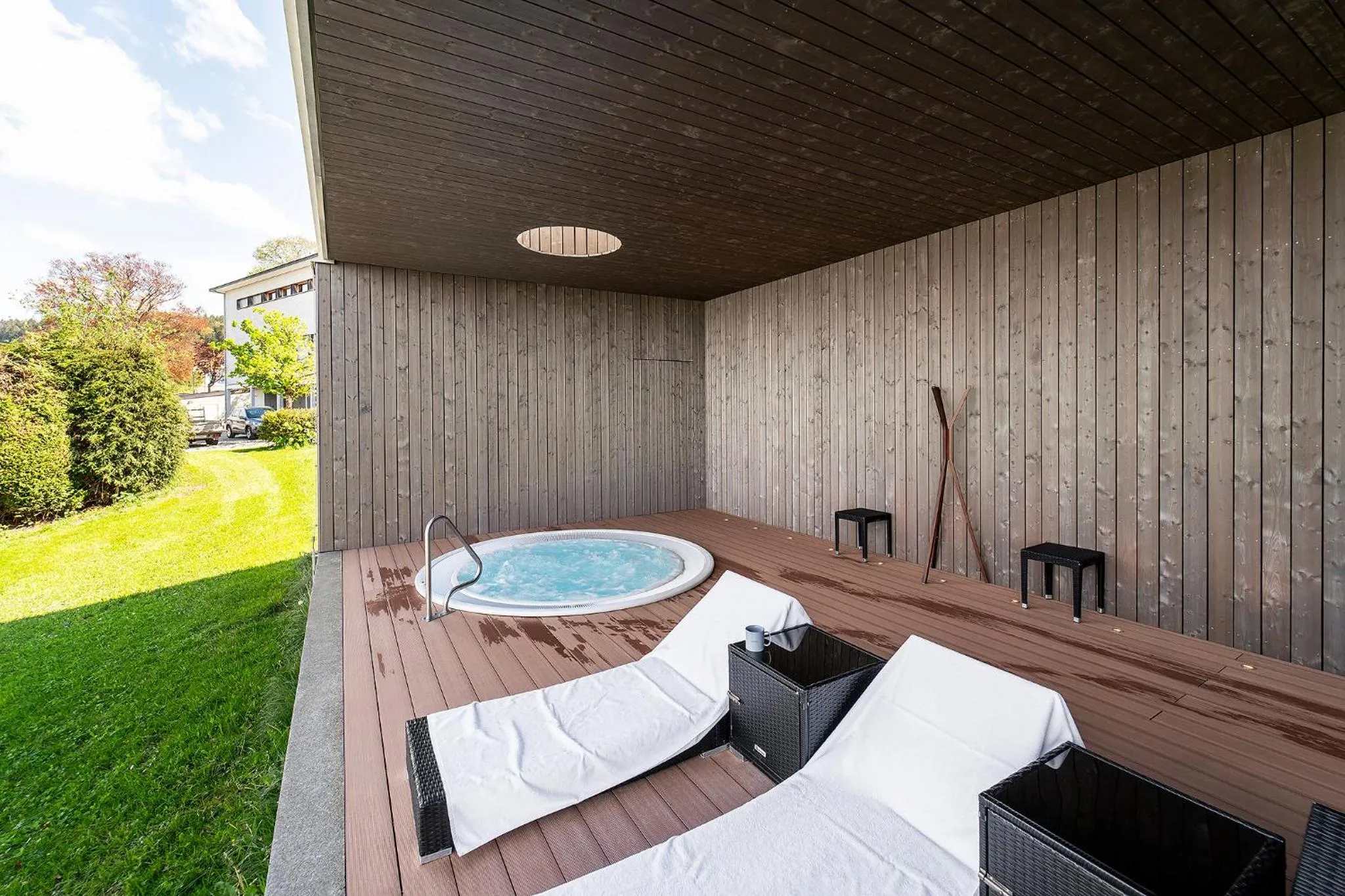Hot Tub in Hotel Heiden - Wellness am Bodensee