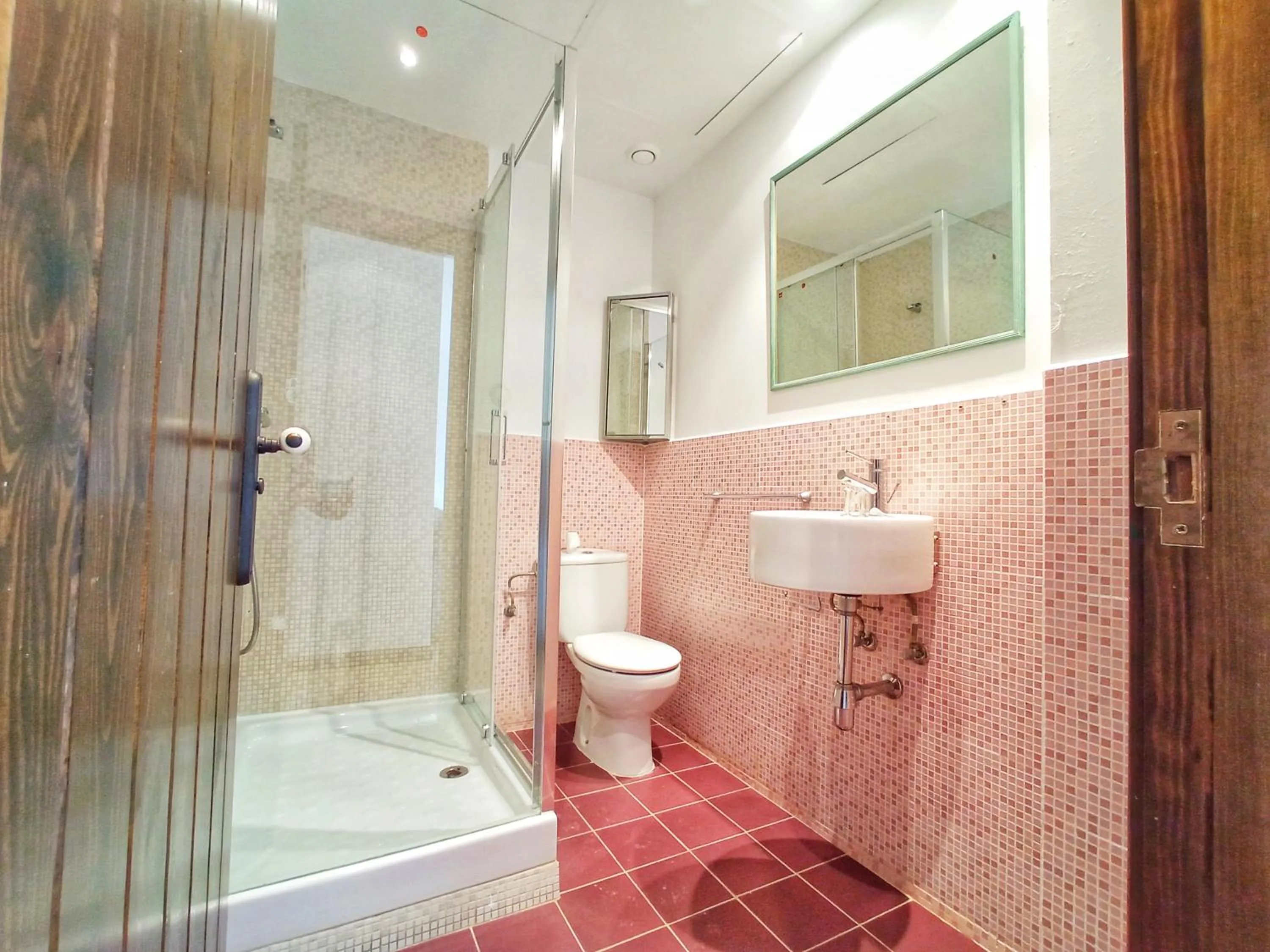 Shower in Hotel Boutique La Casa del Río