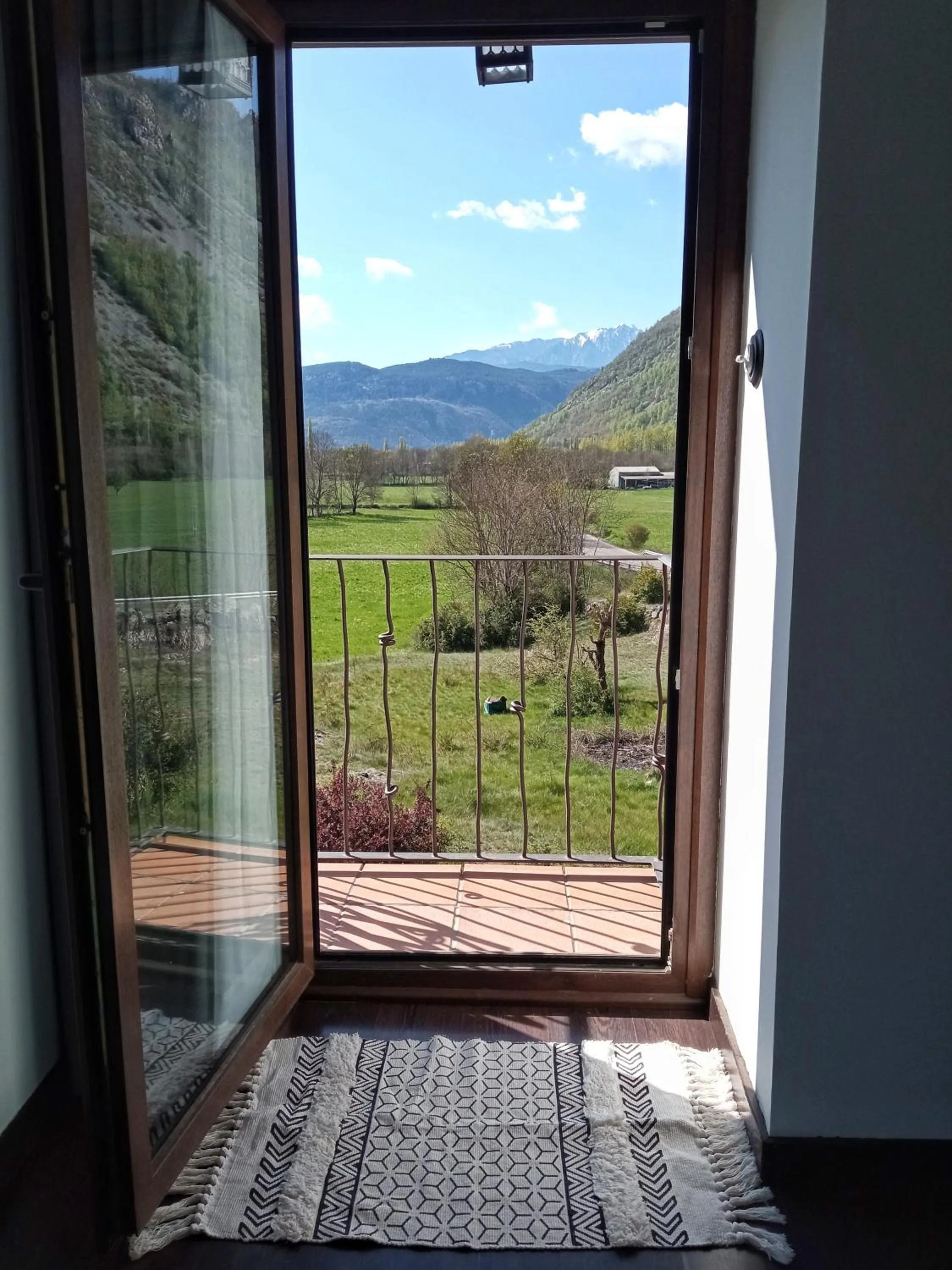 Garden view in Hotel Boutique La Casa del Río