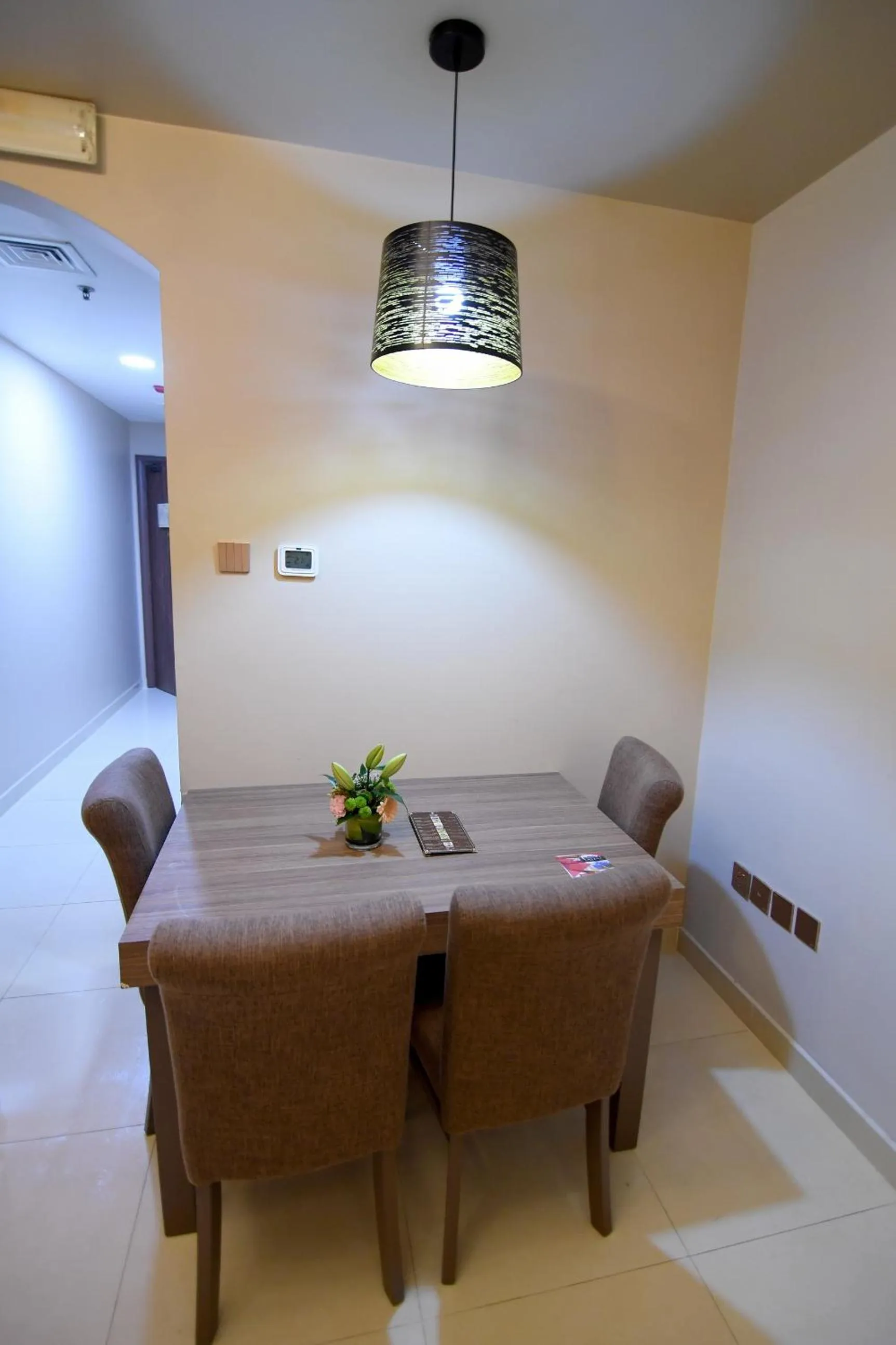 Dining area in Emirates Stars Hotel Apartments Dubai