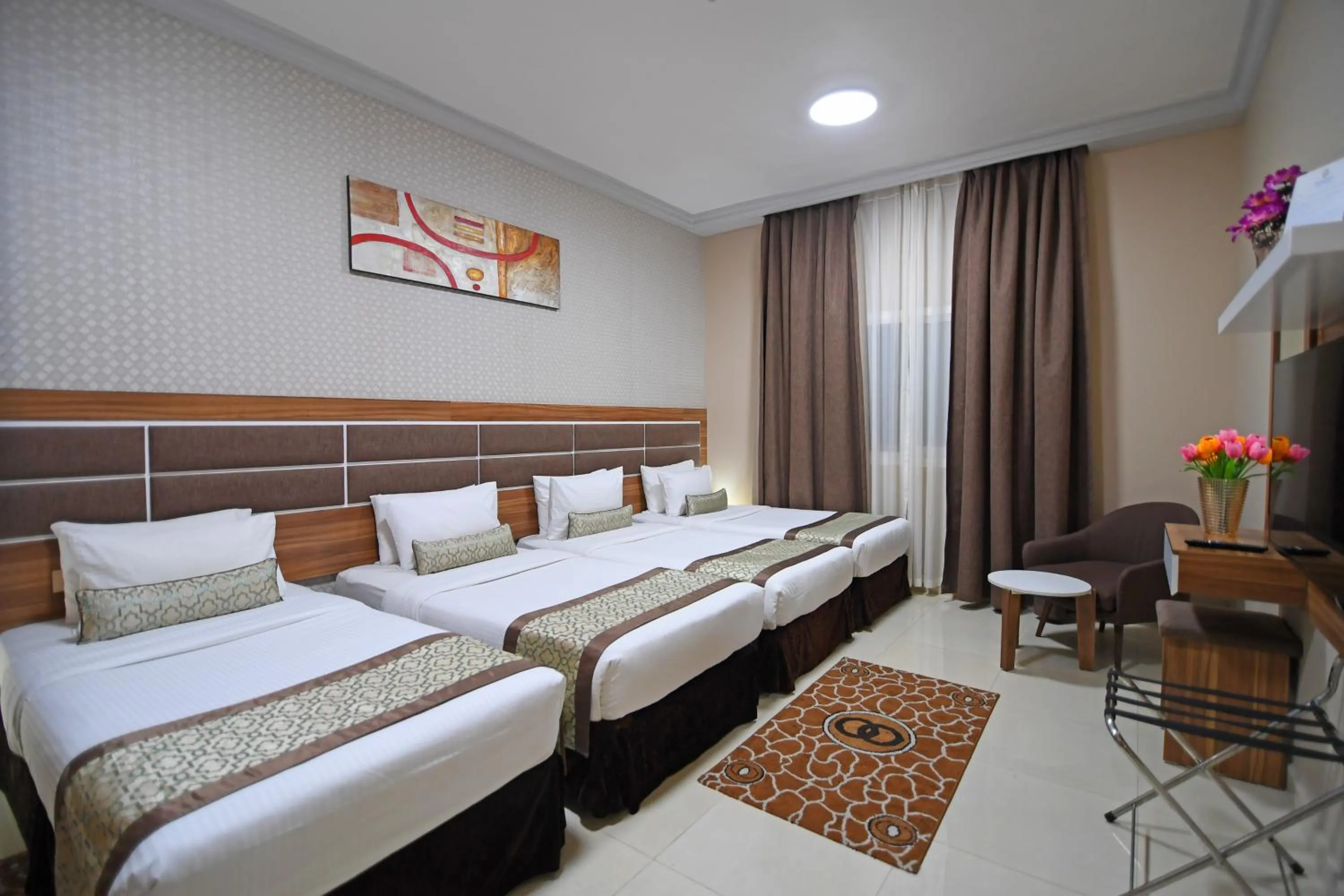 Bedroom, Bed in Emirates Stars Hotel Apartments Dubai
