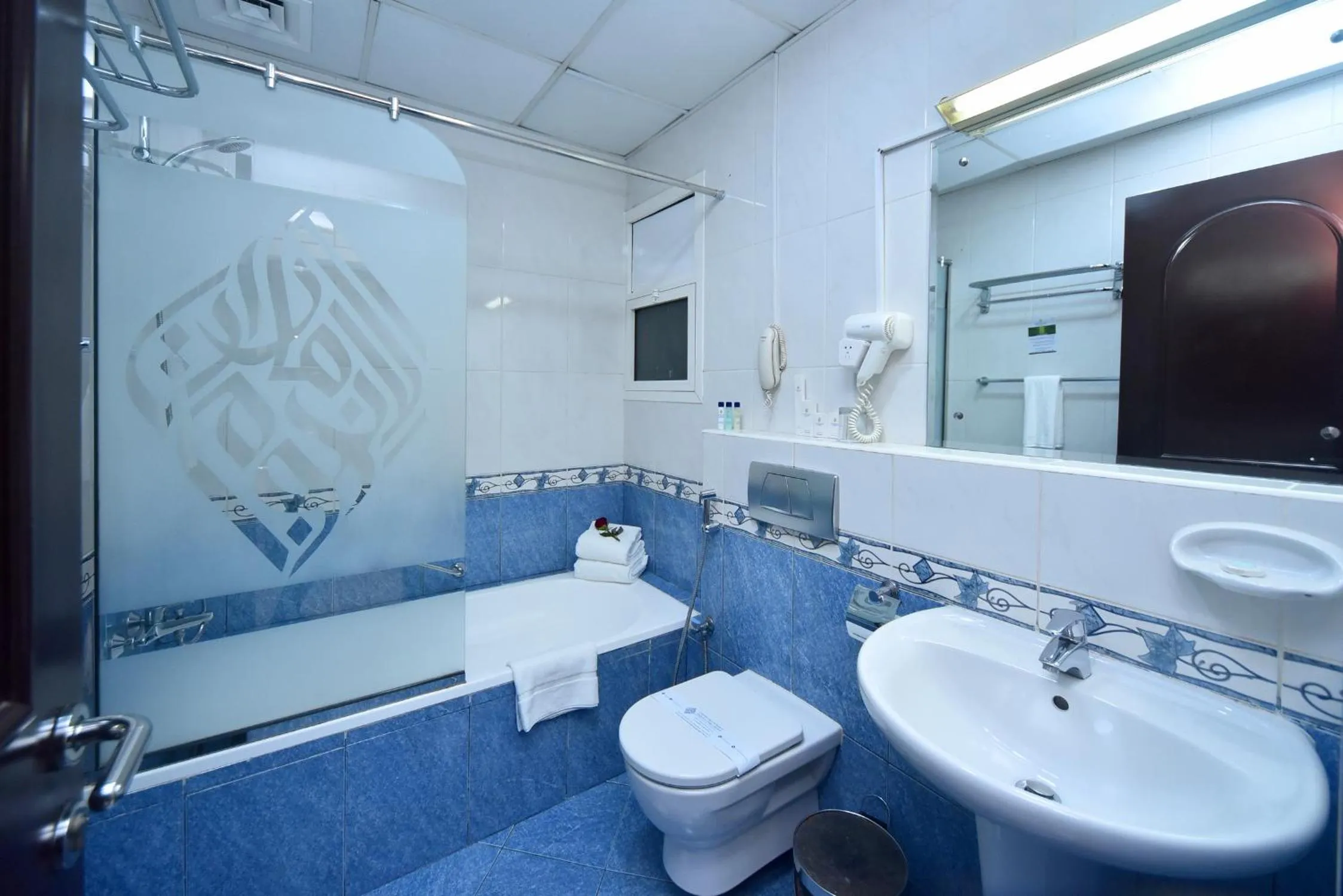 Bathroom in Emirates Stars Hotel Apartments Dubai