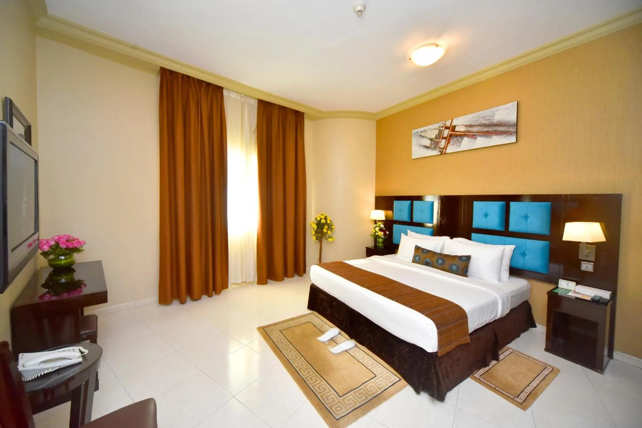 Photo of the whole room, Bed in Emirates Stars Hotel Apartments Dubai