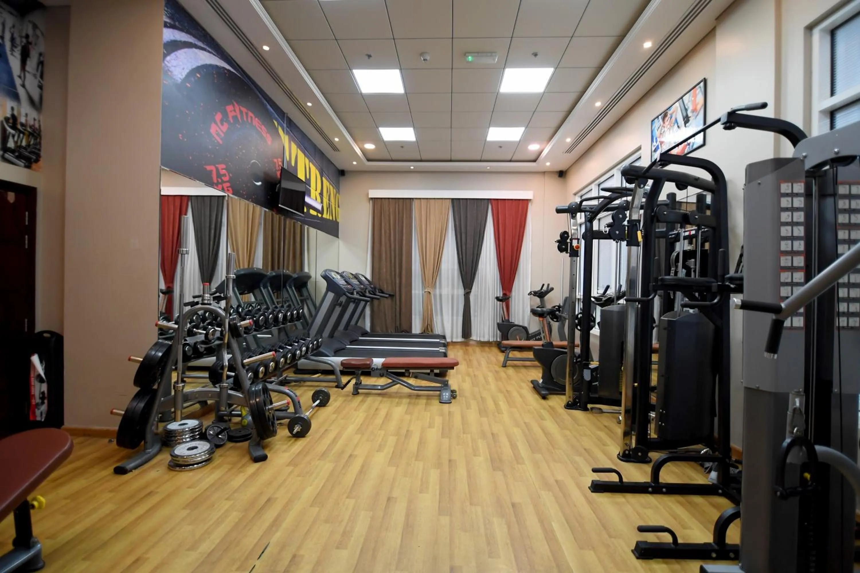 Fitness centre/facilities in Emirates Stars Hotel Apartments Dubai