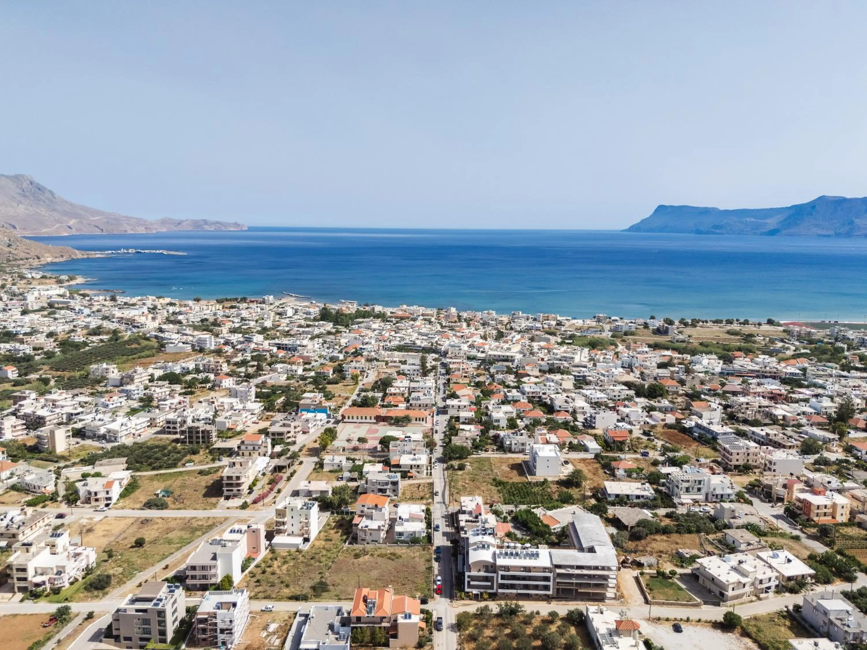 Bird's eye view in Sapphire Blue Suites