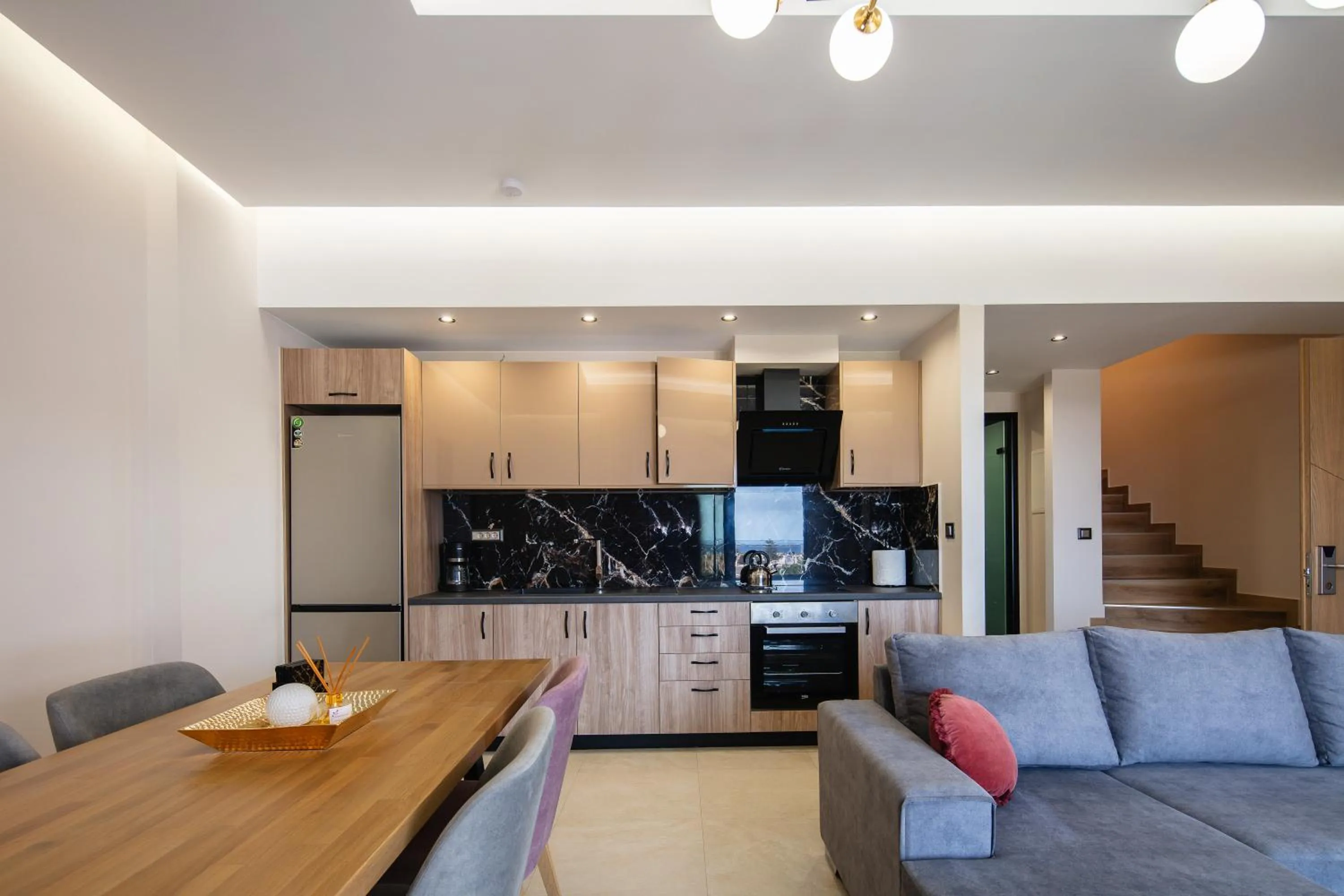 Kitchen or kitchenette in Sapphire Horizon Suites