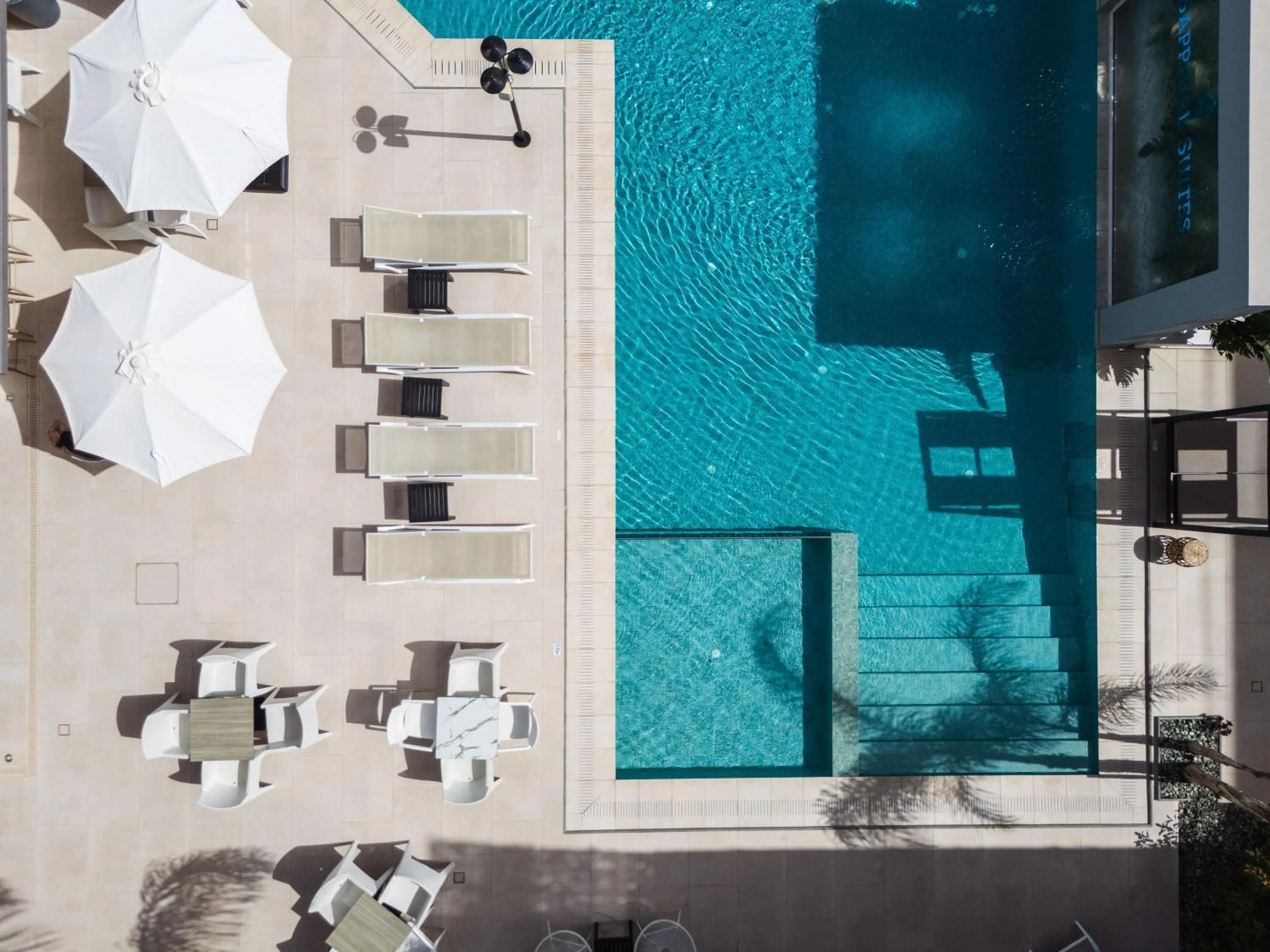 Swimming pool in Sapphire Horizon Suites