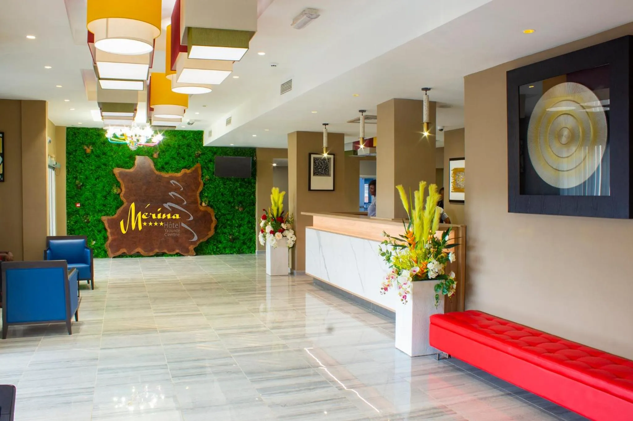 Lobby or reception in MERINA HOTEL