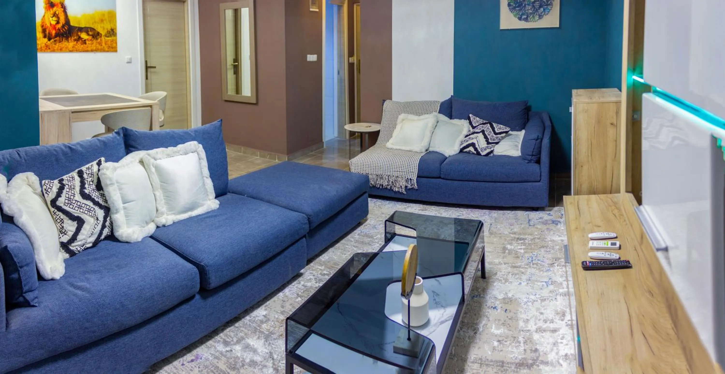 Living room in MERINA HOTEL