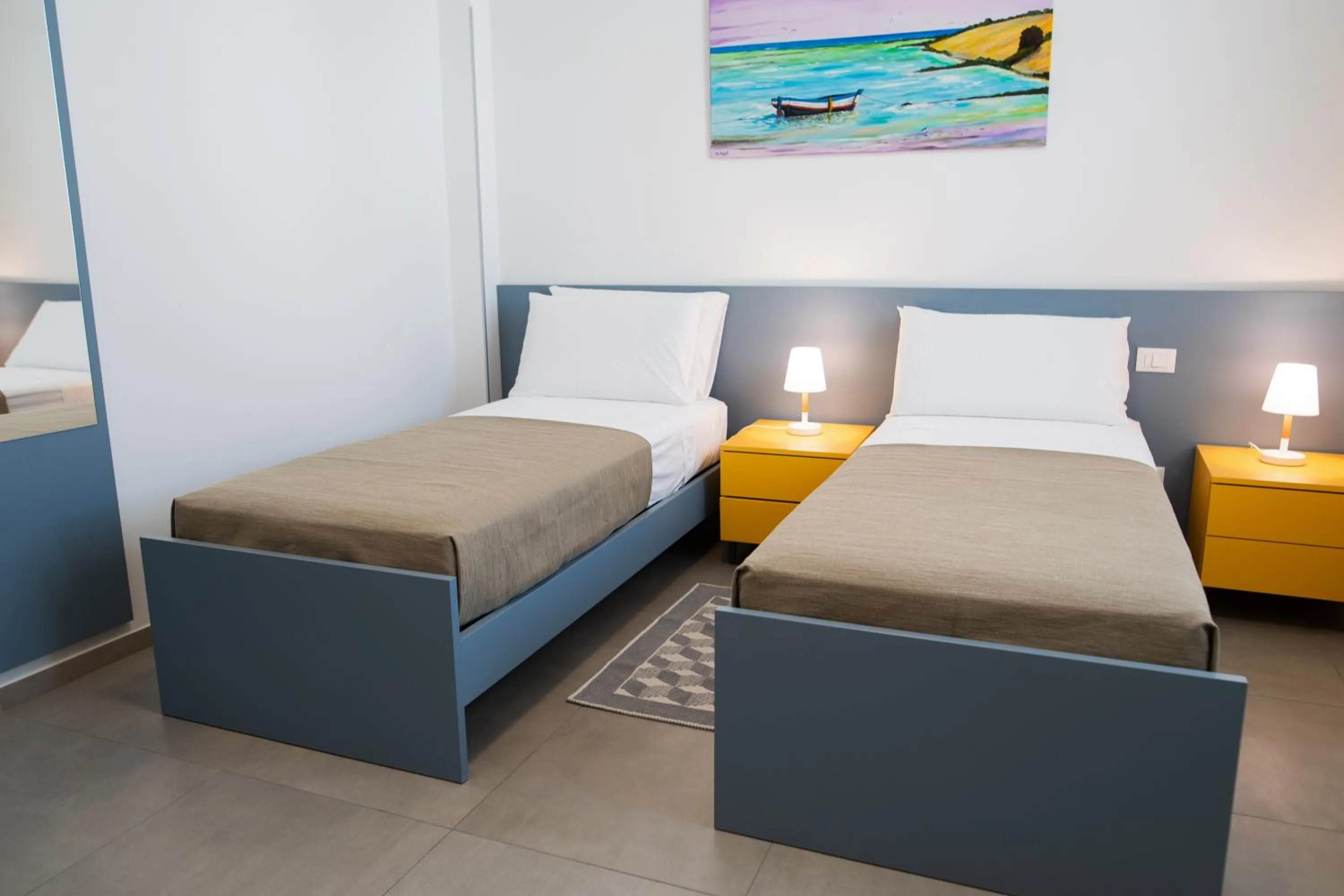 Bed in Villa Etesiae