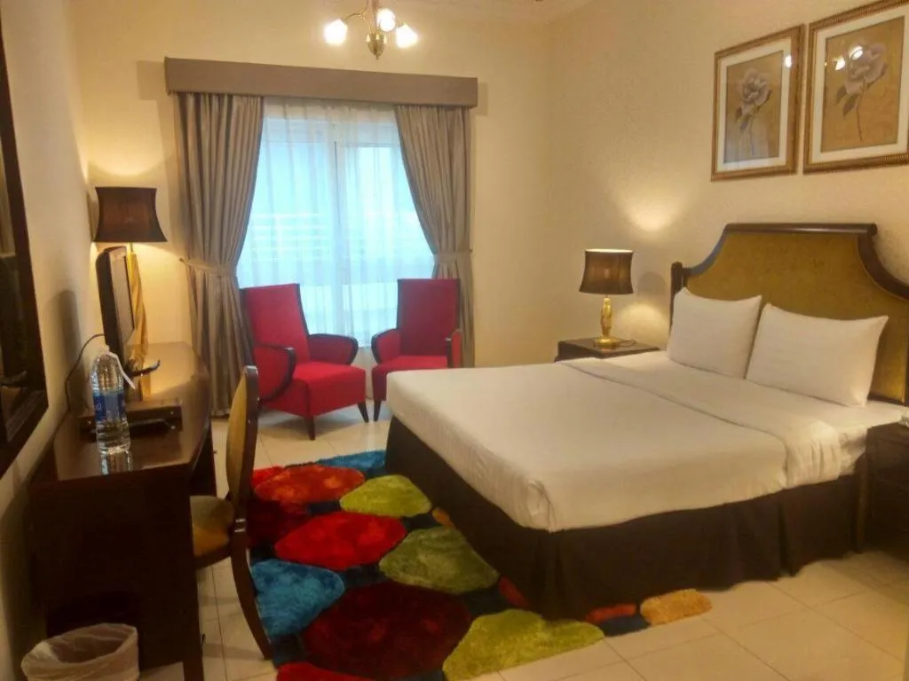 Bedroom, Bed in Al Manar Hotel Apartments