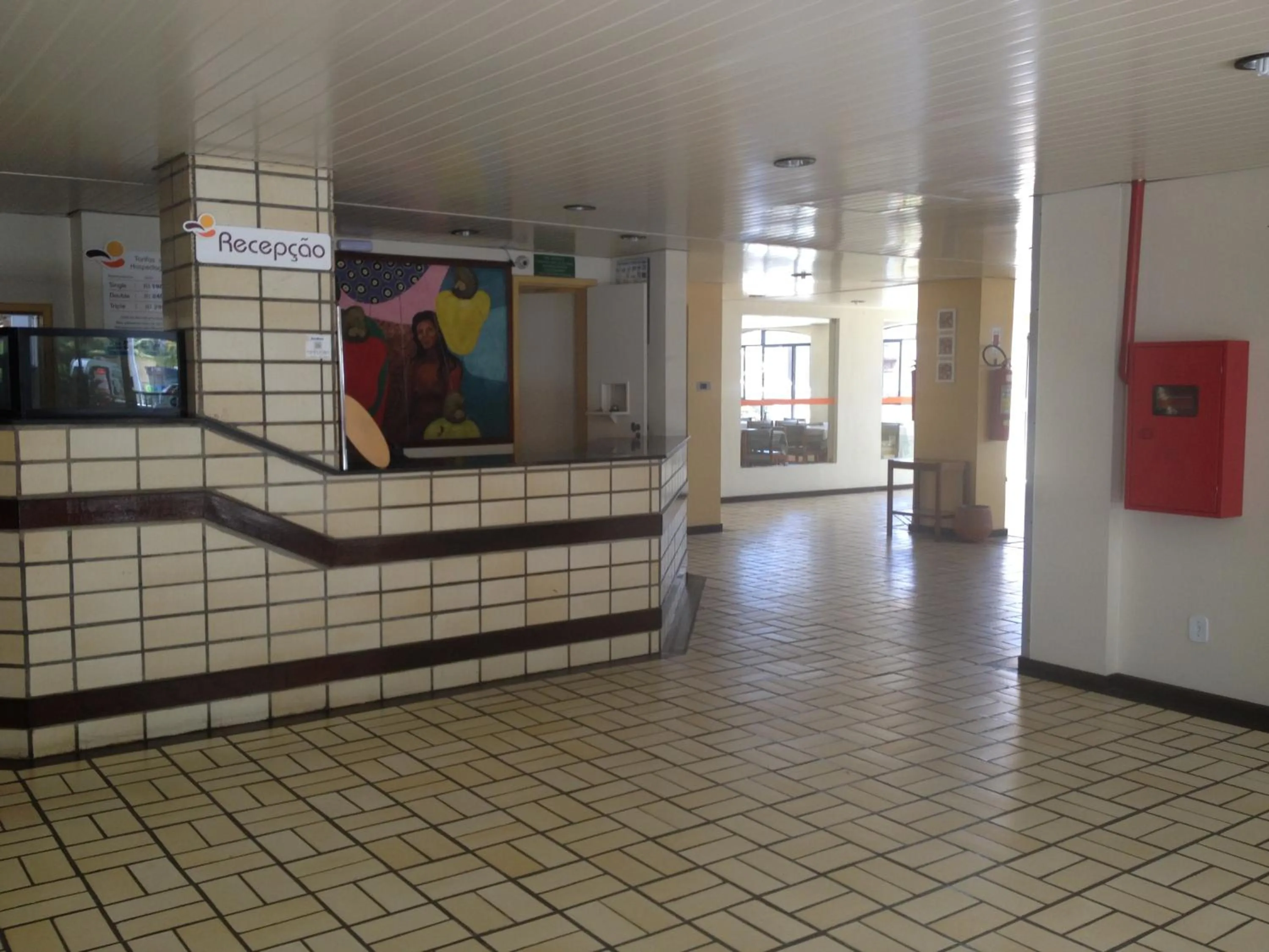 Lobby or reception in Nascimento Praia Hotel