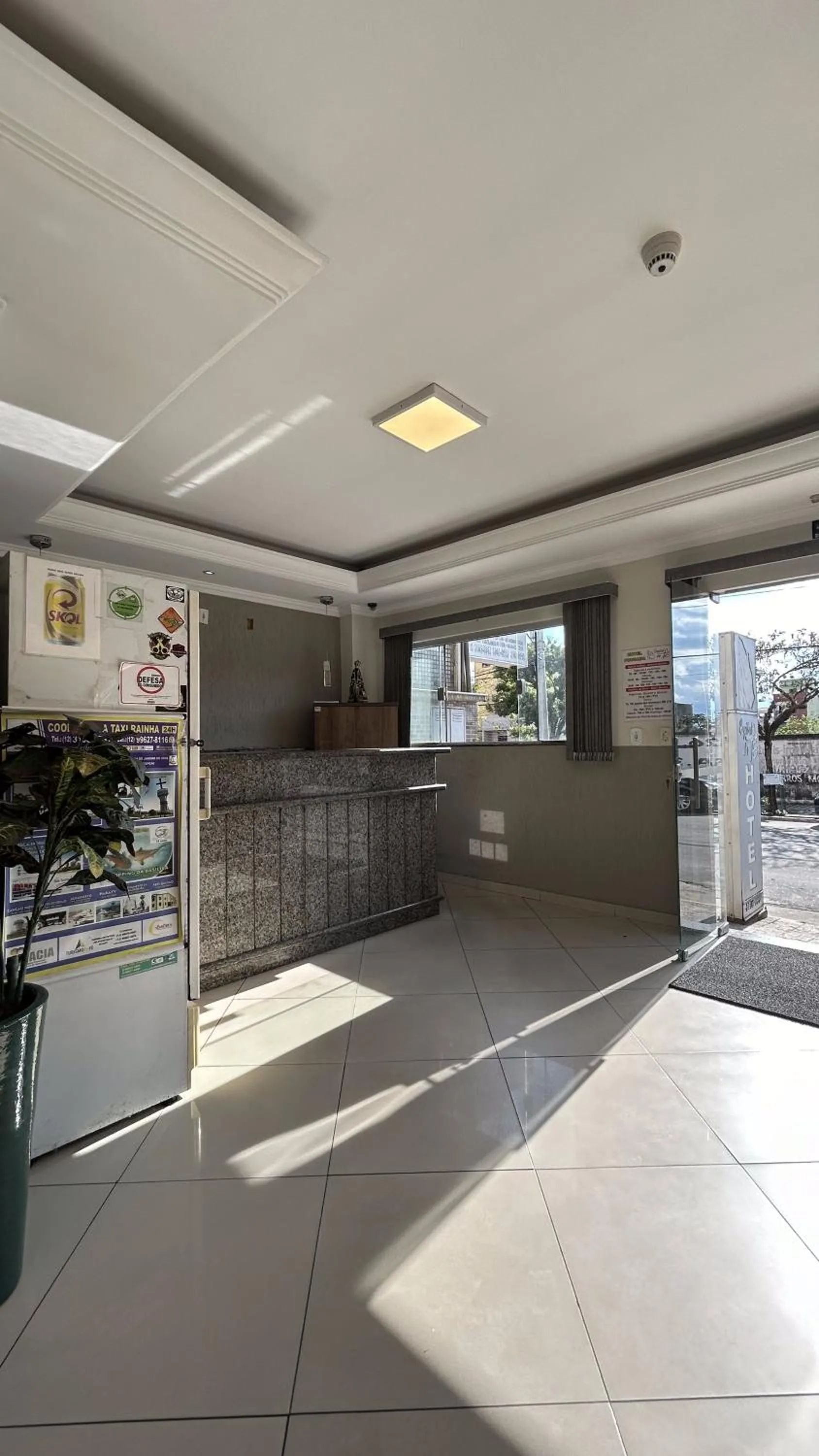 Lobby or reception in Hotel Capital da Fe