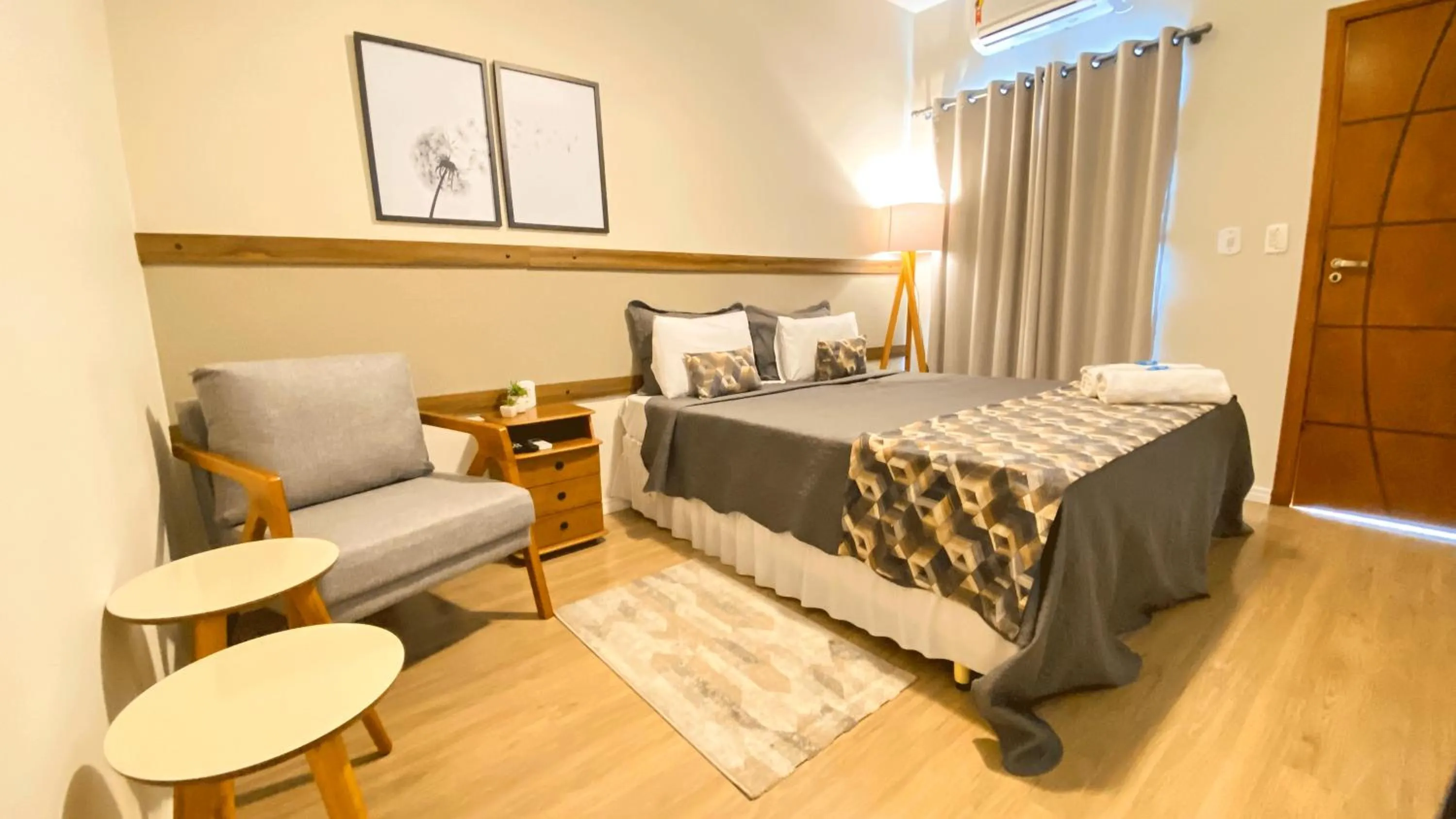 Bedroom, Bed in Hotel Capital da Fe